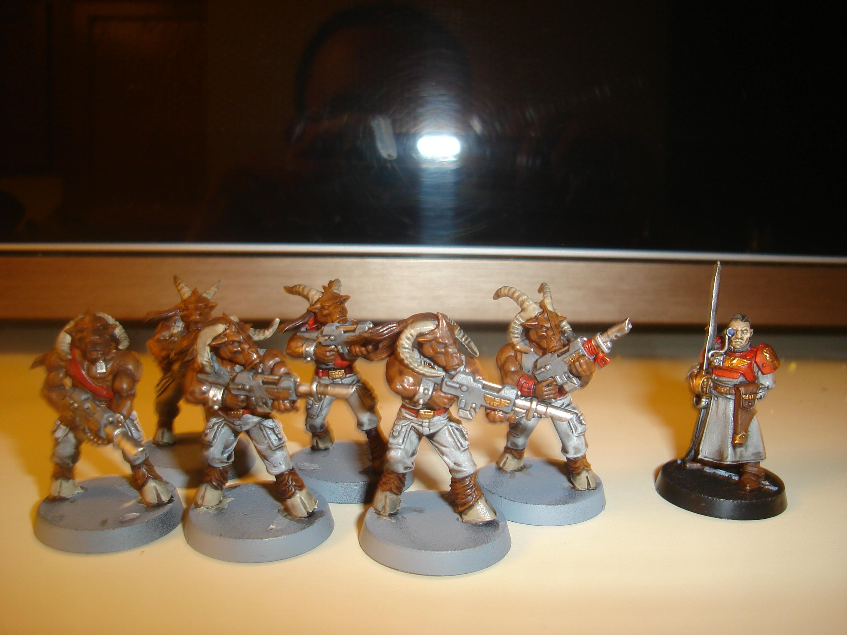 Beastmen, Conversion, Imperial Guard, Rogue Trader