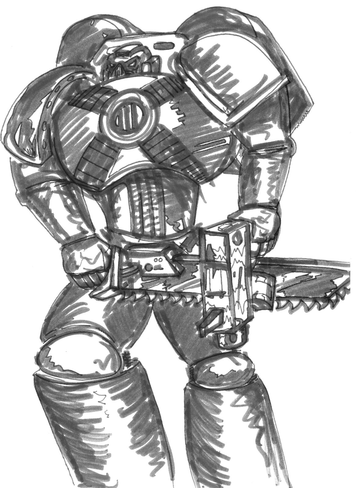 80´s, Artwork, Drawing, Drawings, First Edition, Old, Old Style, School, Space Marines, Style