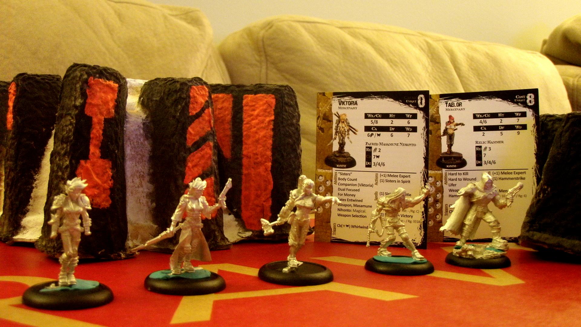 Malifaux, Outcasts, Viktorias, Work In Progress, Wyrd