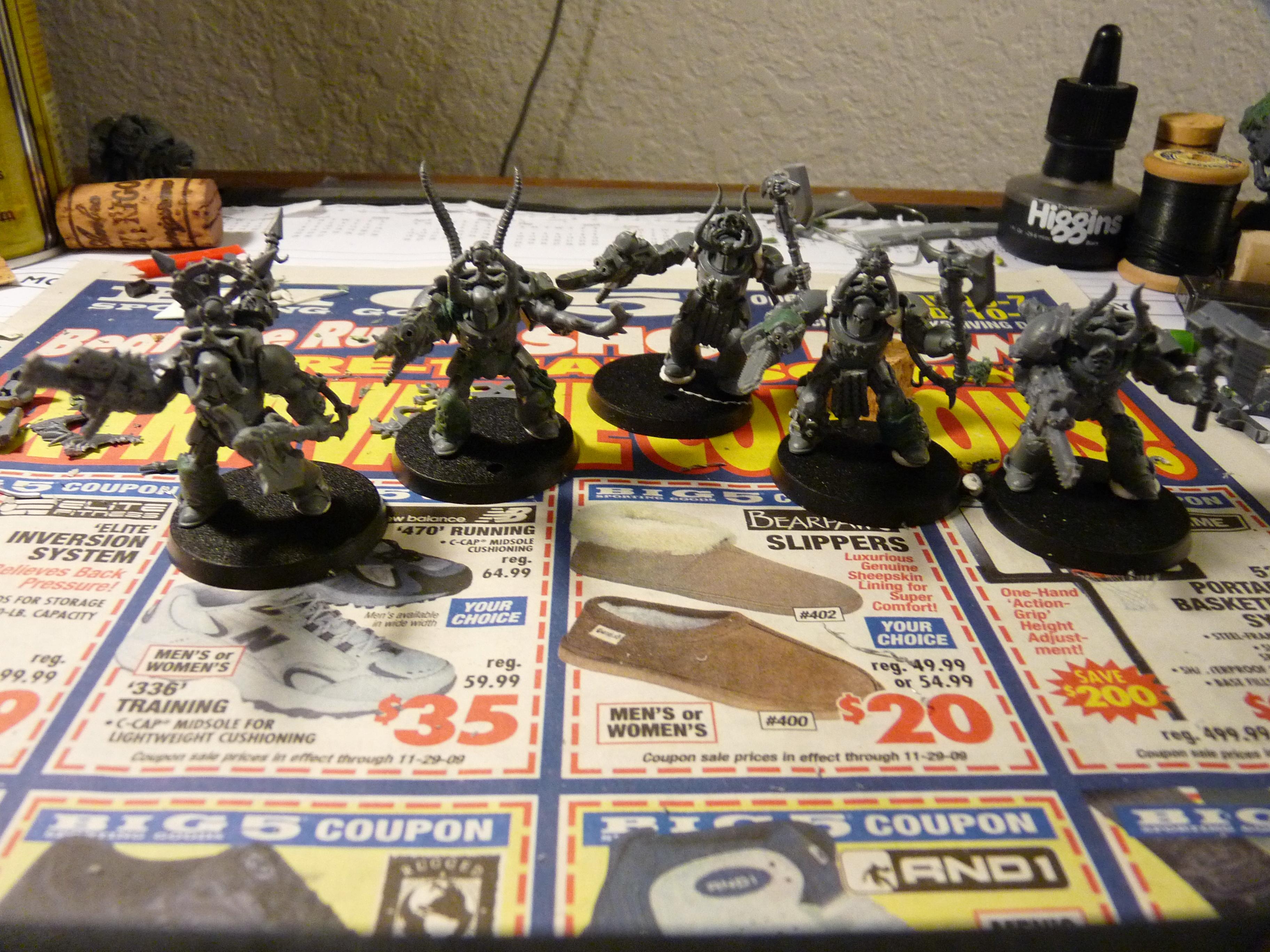 Chaos, Chaos Space Marines, Conversion, Terminator Armor