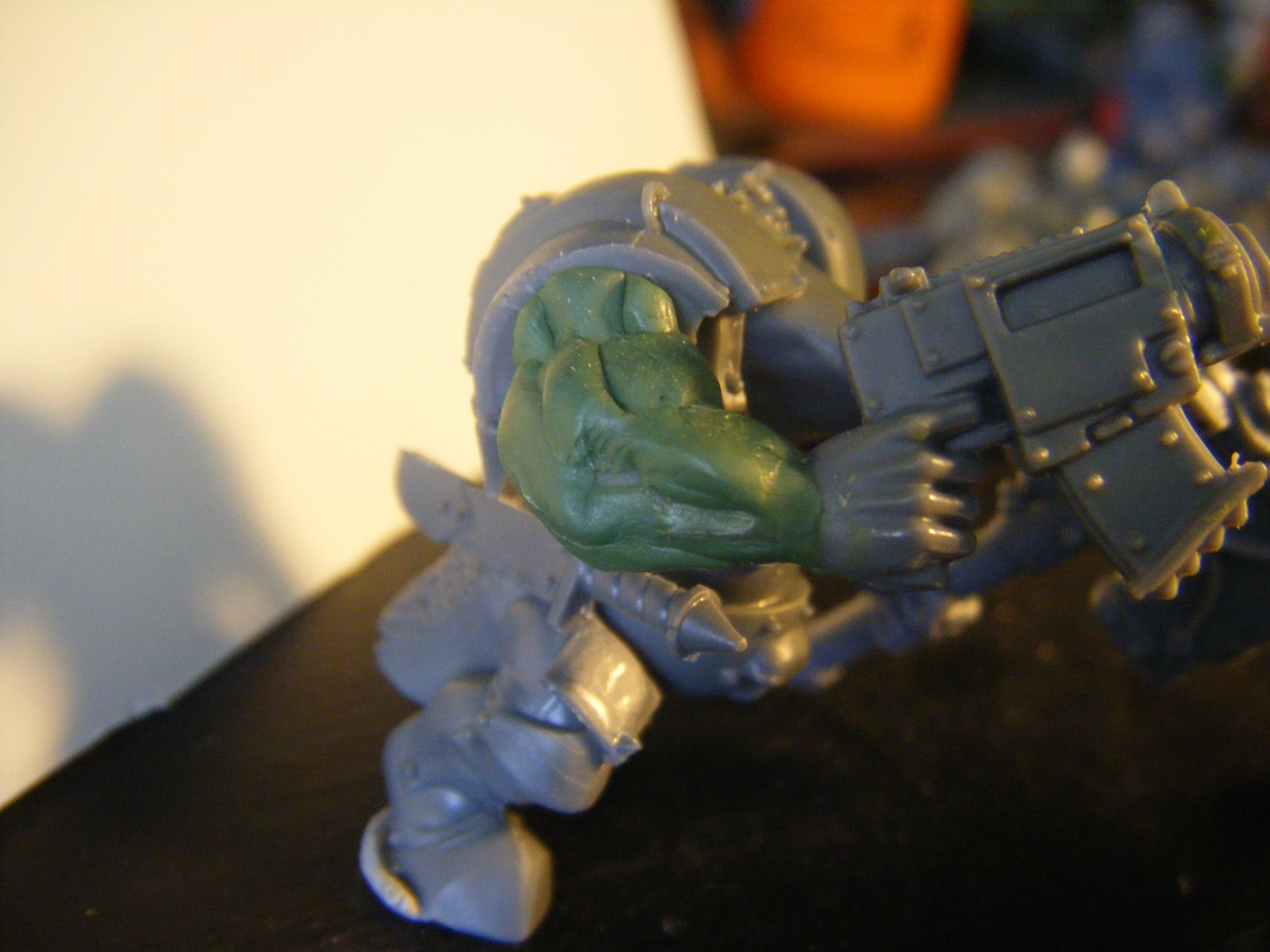 Black orcs to 'Ard Boyz conversion WiP