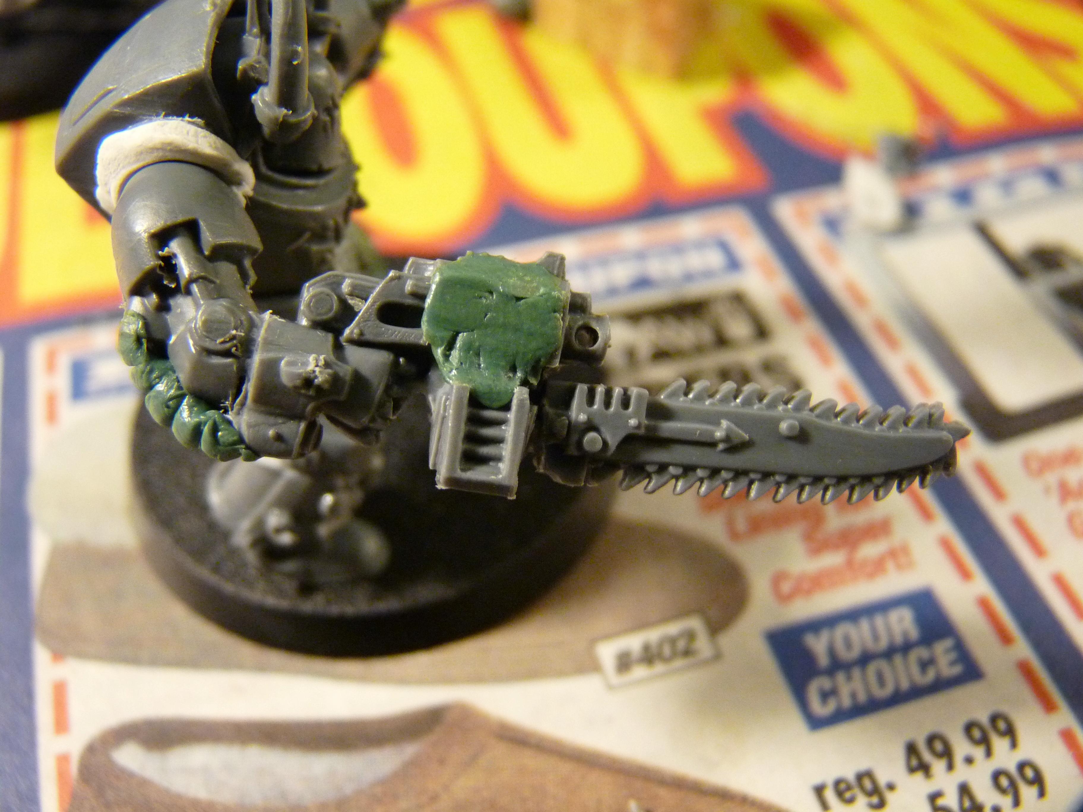 Chaos, Chaos Space Marines, Conversion, Terminator Armor, Twin Linked Bolter
