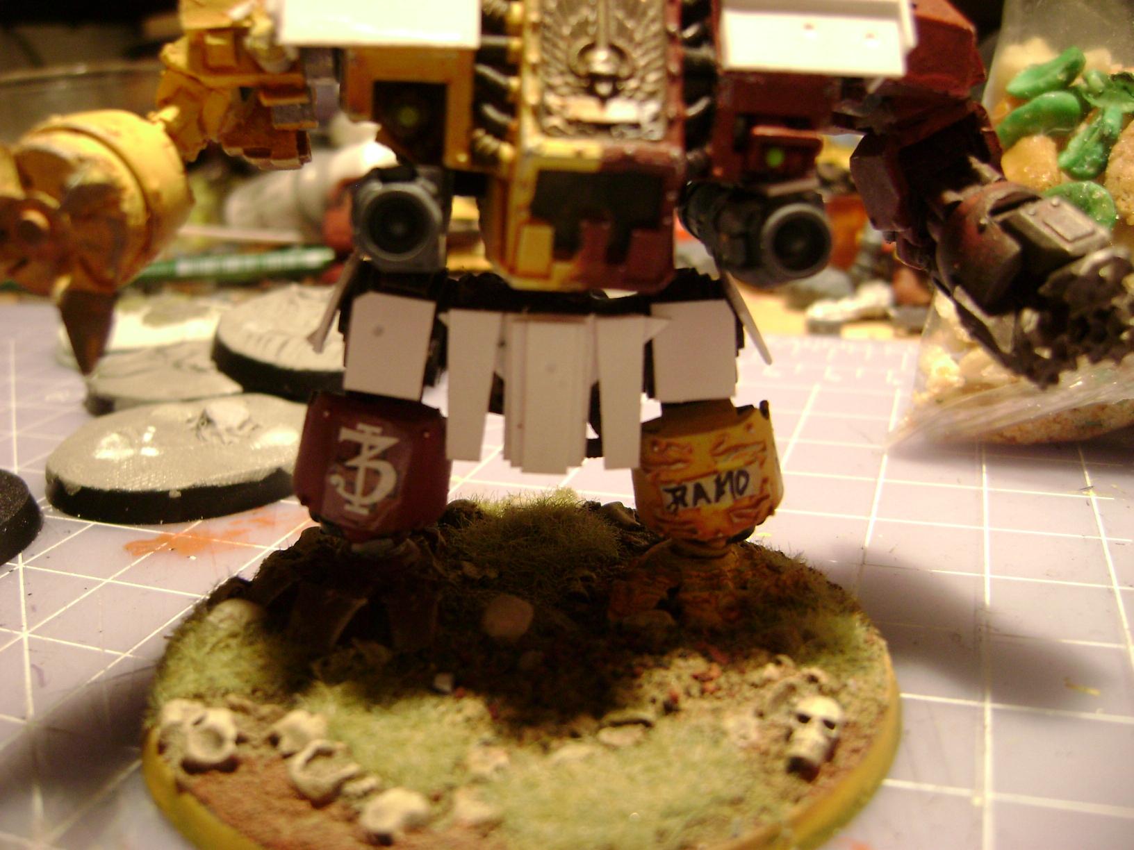 Dreadnought, Howling Gryphons, Space Marines