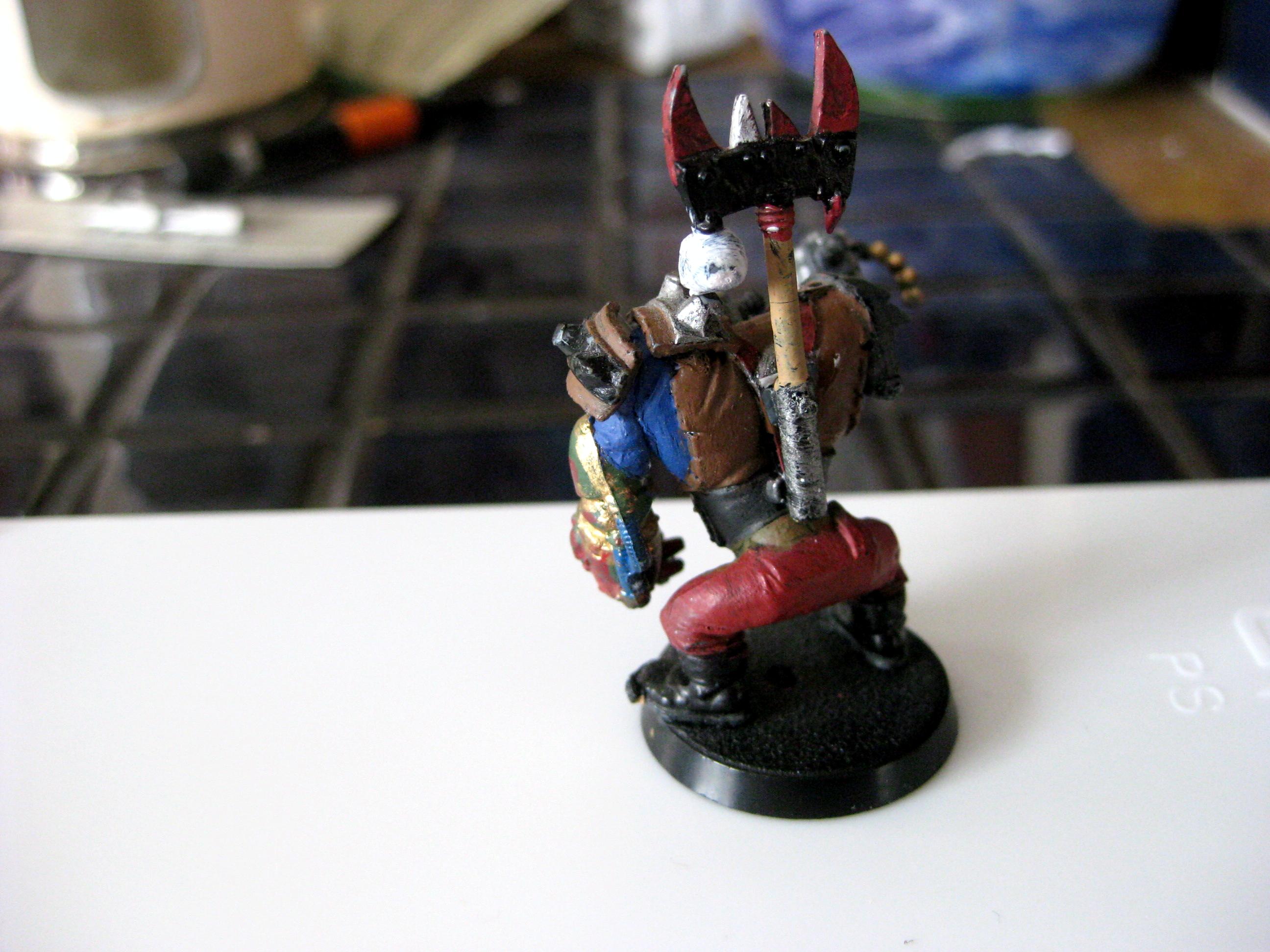 Nob, Orks, Power Fist Nob Back