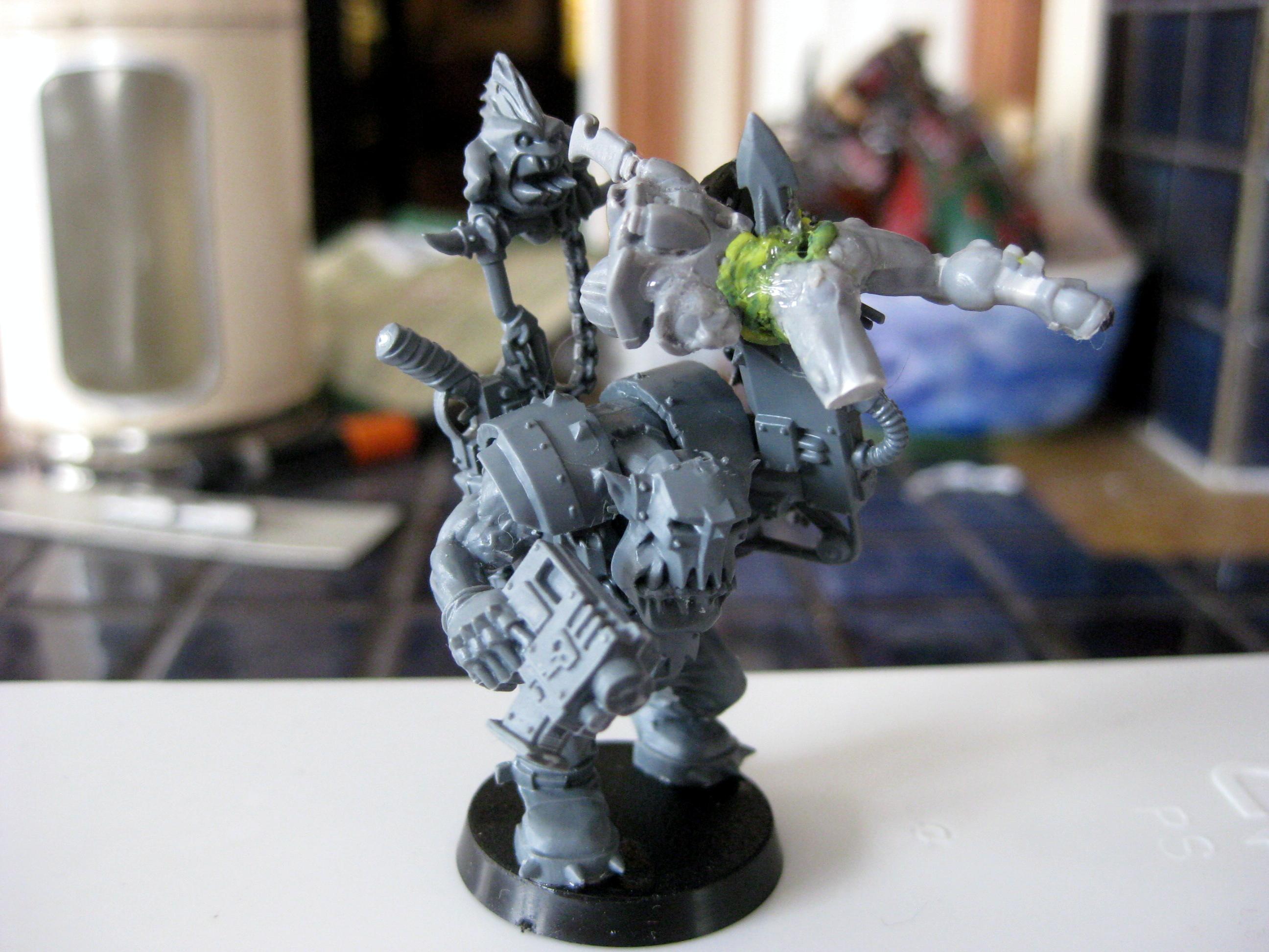 Nob, Orks, Nob Killing Eldar Front-Right