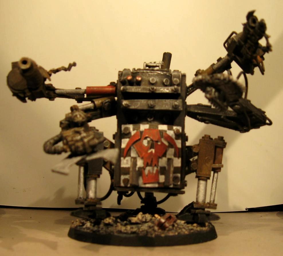 Deff Dread, Goffs, Orks, Scratch Build, Warhammer 40,000