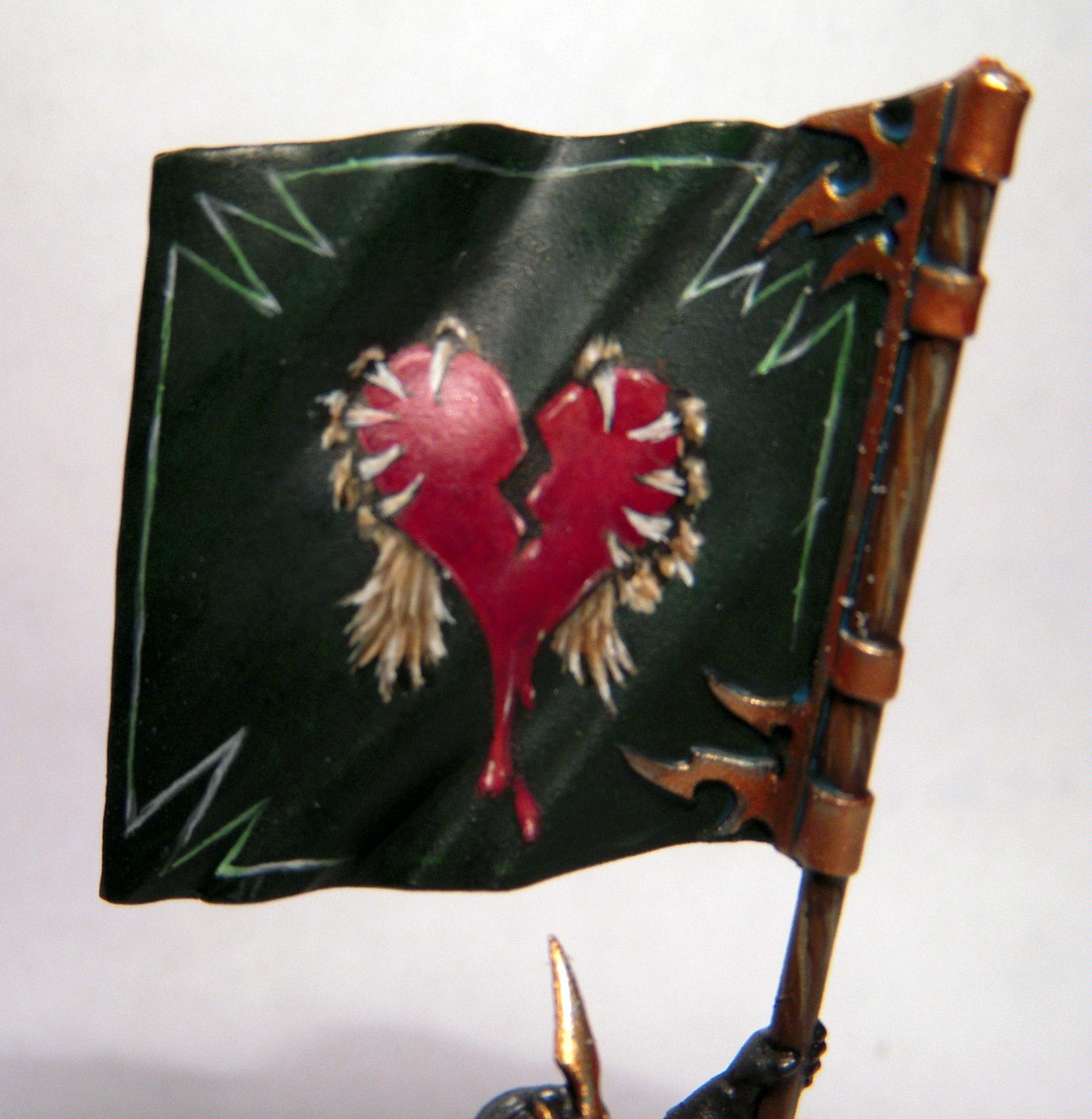 Dark Elf Spearmen Banner