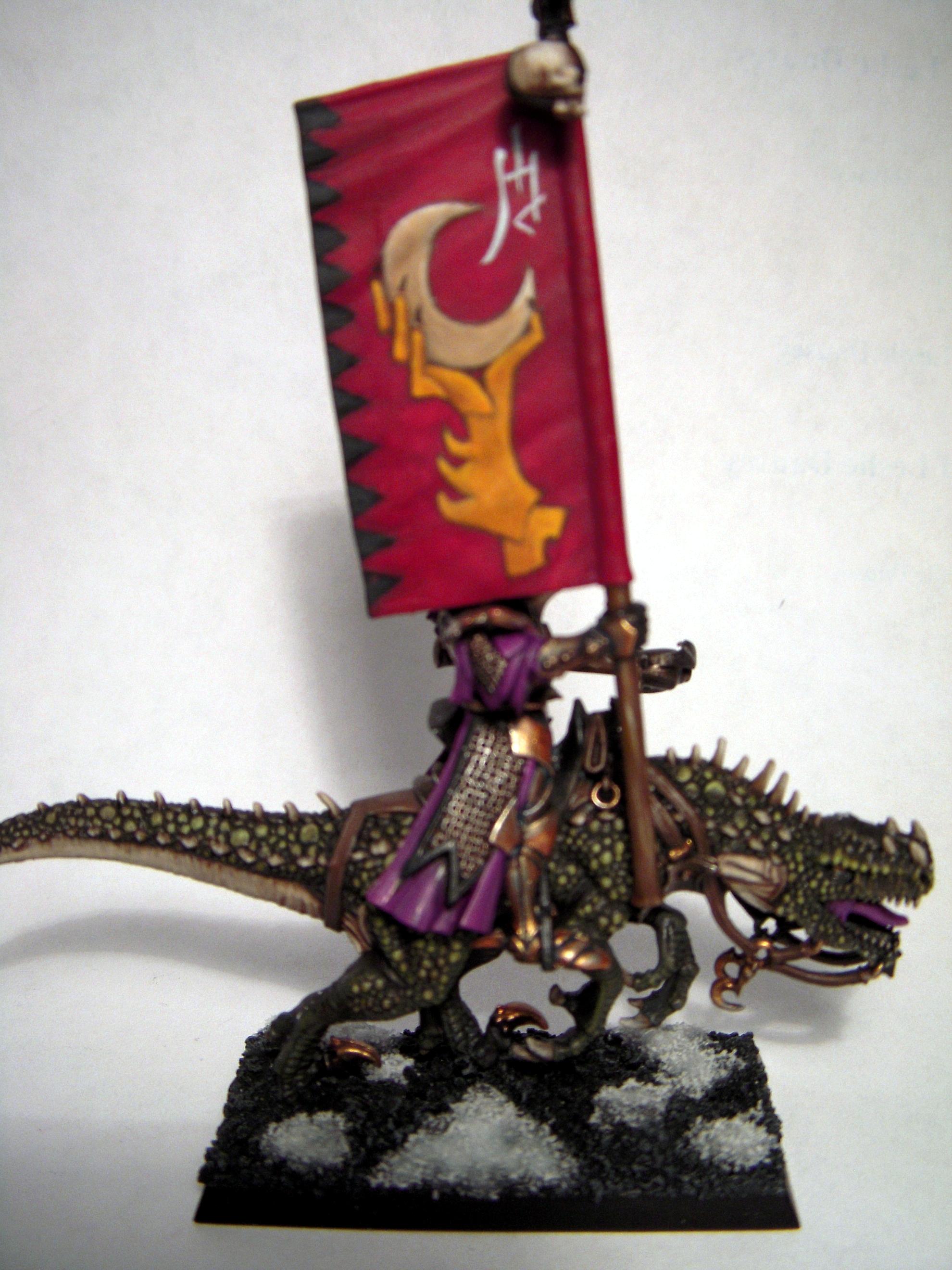 Dark Elf Cold One Knight Banner