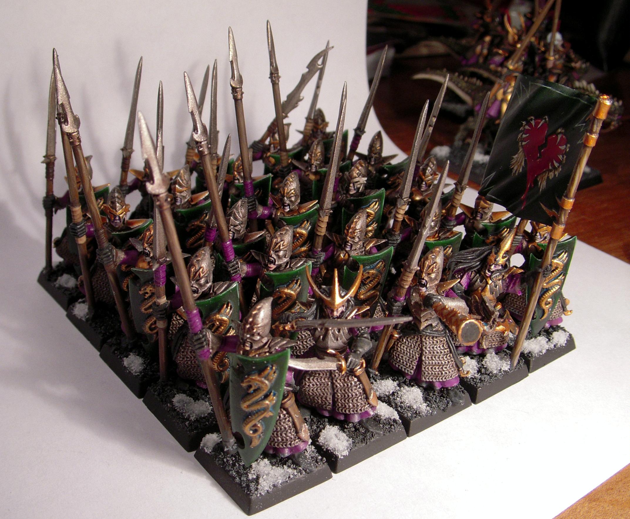 Dark Elves, Dark Elf Spearmen