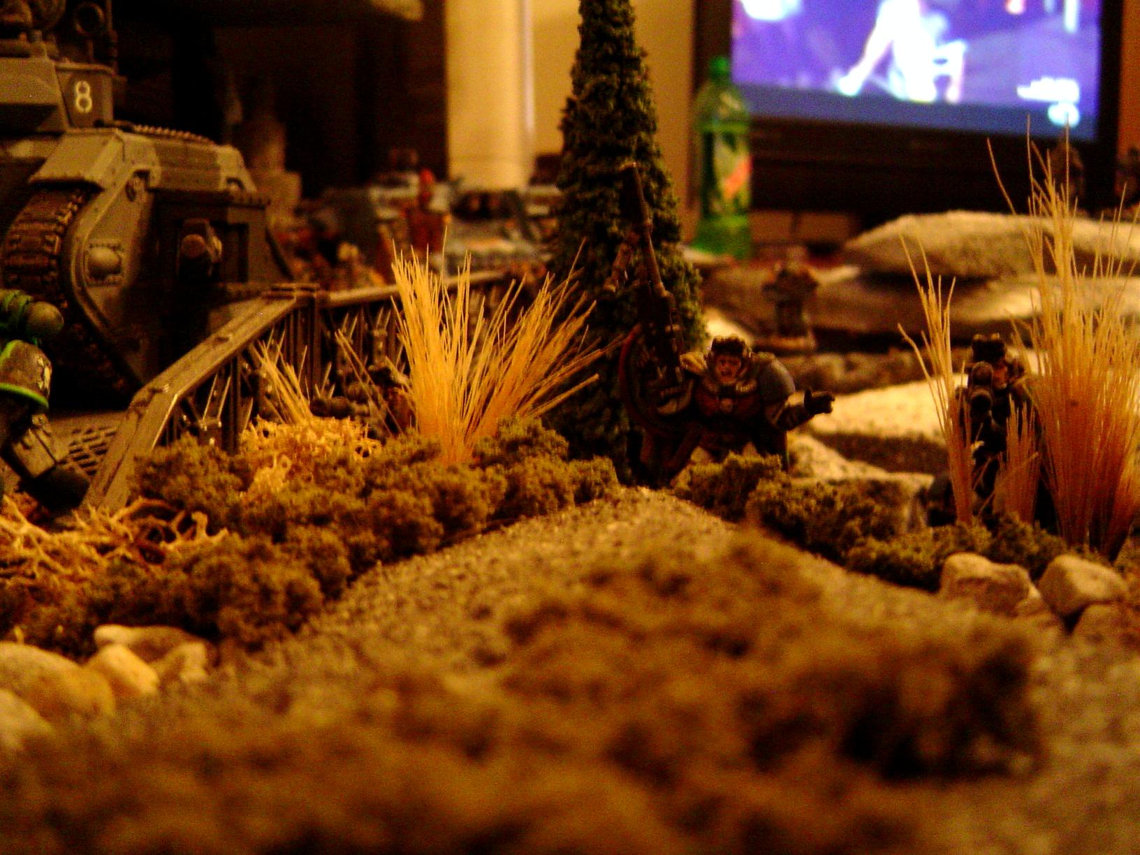 Scoput, Scouts, Snipers, Space Marines, Terrain