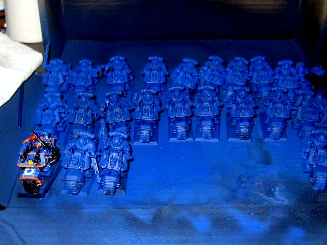 Bike, Ultramarines, 6th Co, Muster