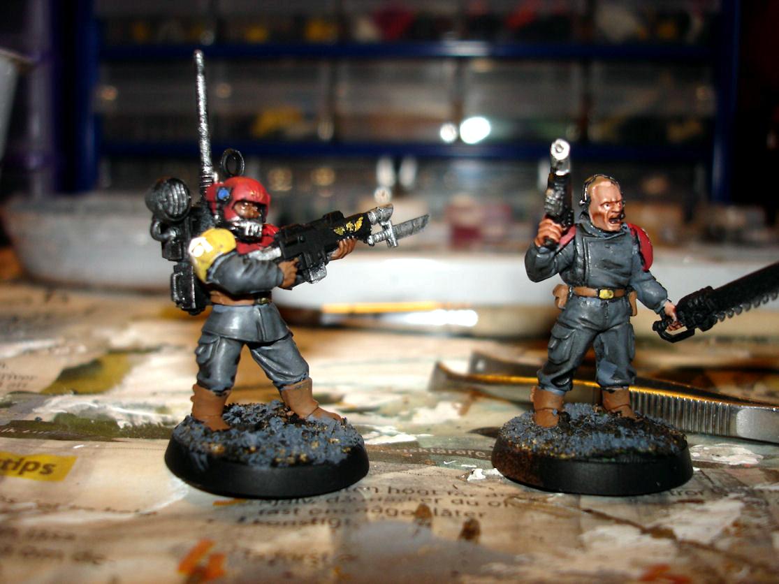 Imperial Guard, HQ VOX and bodyguard