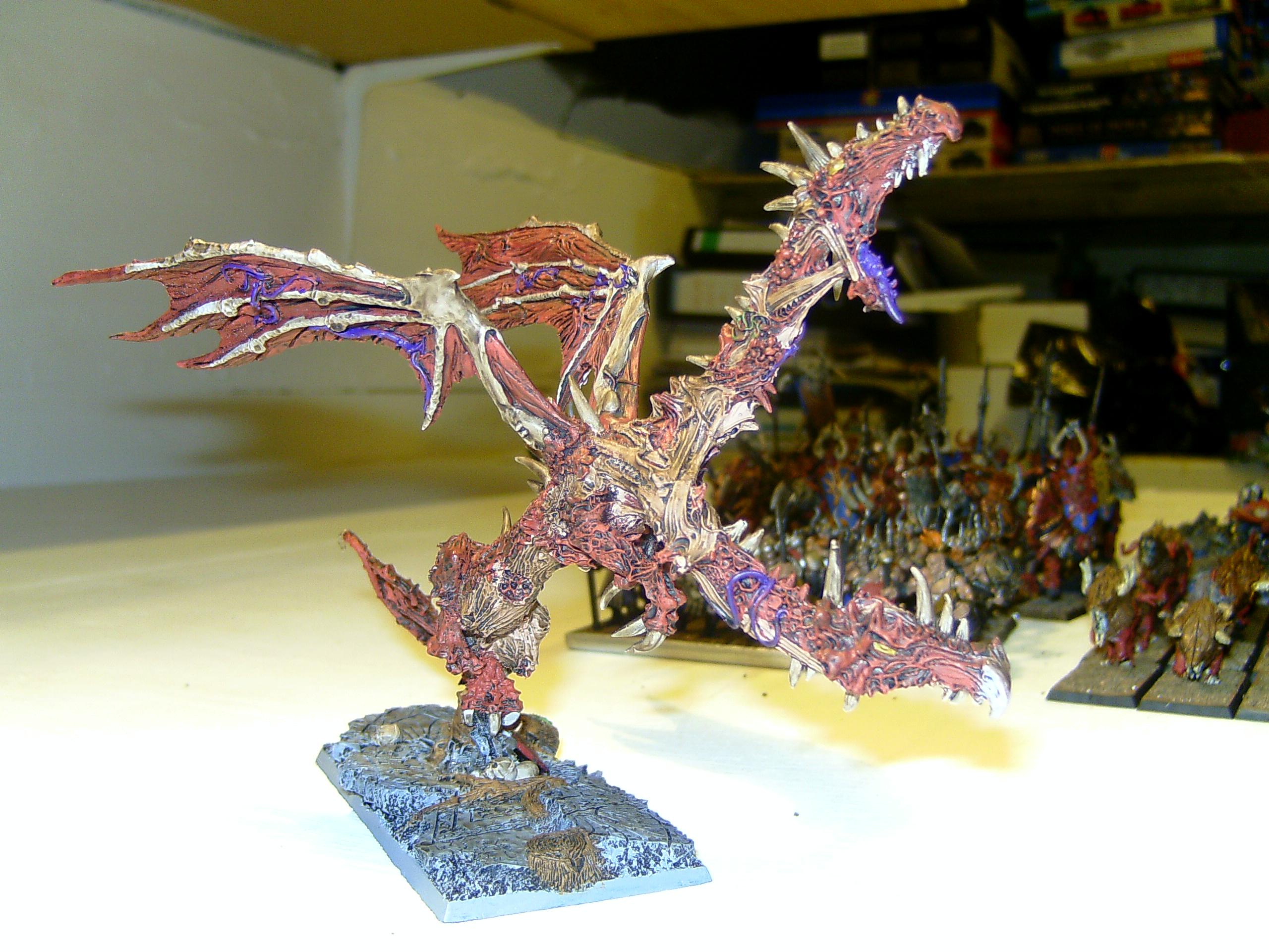 Chaos, Dragon, Galrauch, Khorne, Warhammer Fantasy, Warriors Of Chaos, Woc