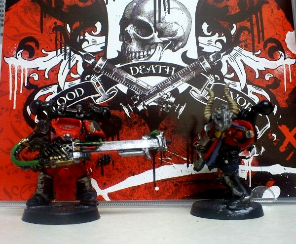 Angelspit, Band Themed, Chaos Space Marines, Noise Marines, Work In Progress