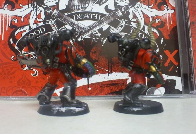 Angelspit, Band Themed, Chaos Space Marines, Noise Marines, Work In Progress