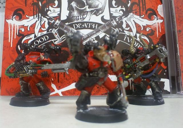 Angelspit, Band Themed, Chaos Space Marines, Noise Marines, Work In Progress