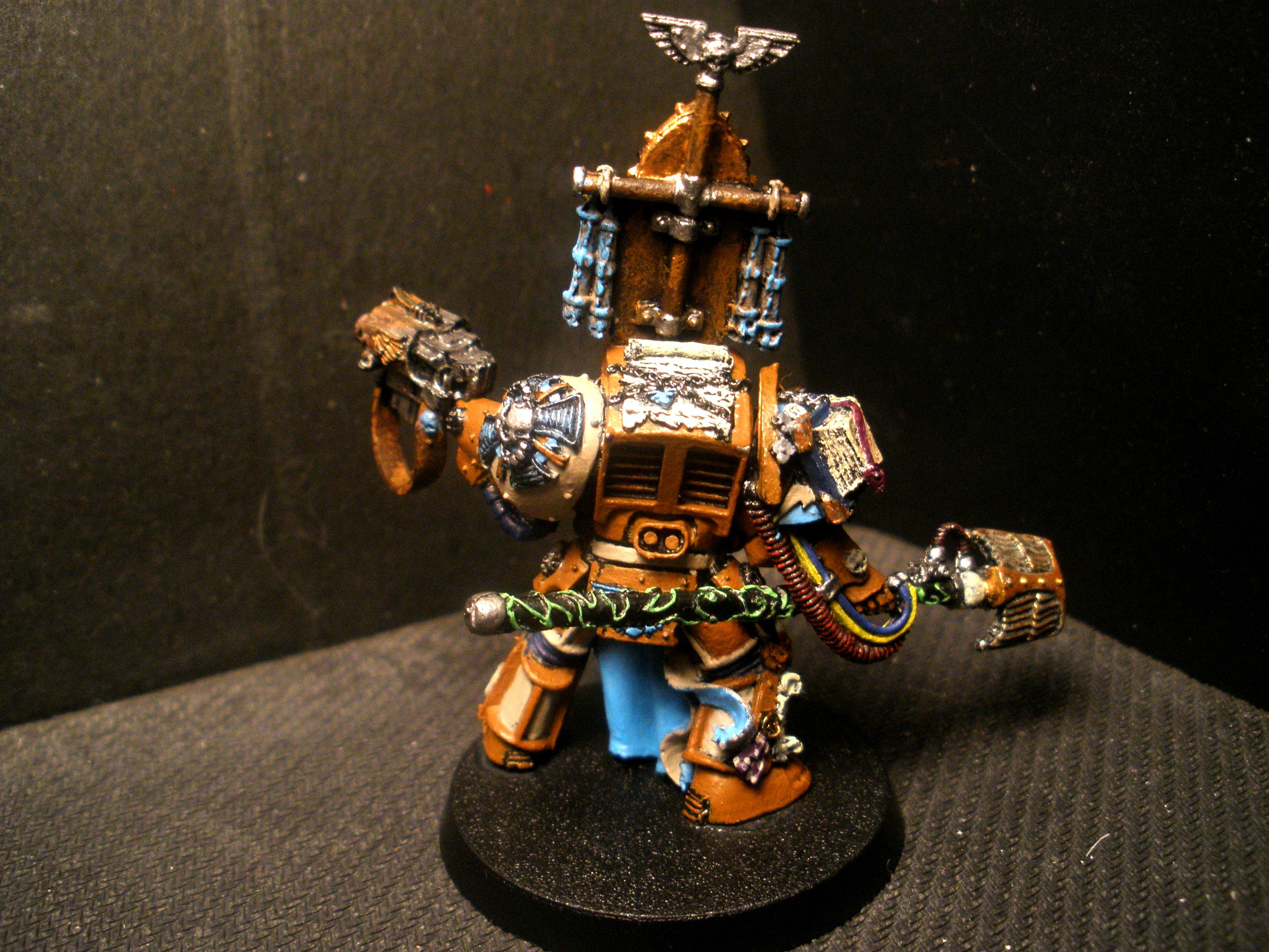 Librarian, Space Marines, Terminator Armor, Warhammer 40,000
