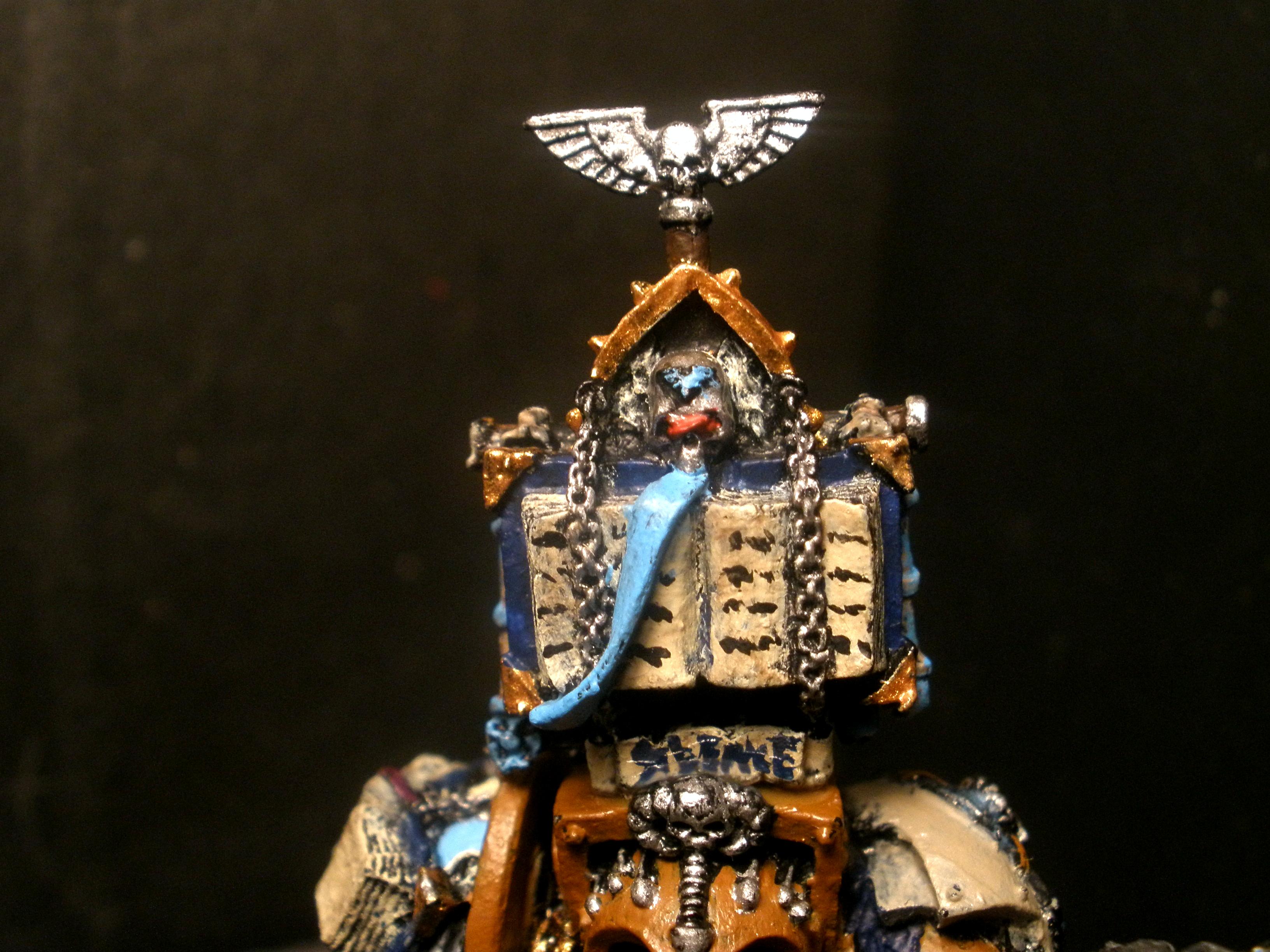 Librarian, Space Marines, Terminator Armor, Warhammer 40,000