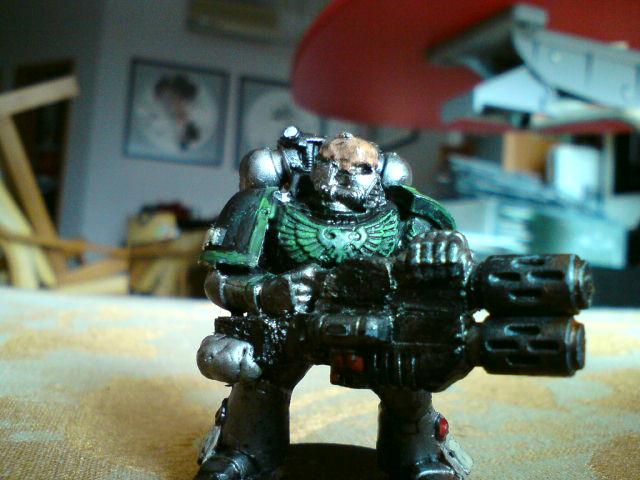 custom multi-melta, from two meltas, and and ork pistol. and green stuff