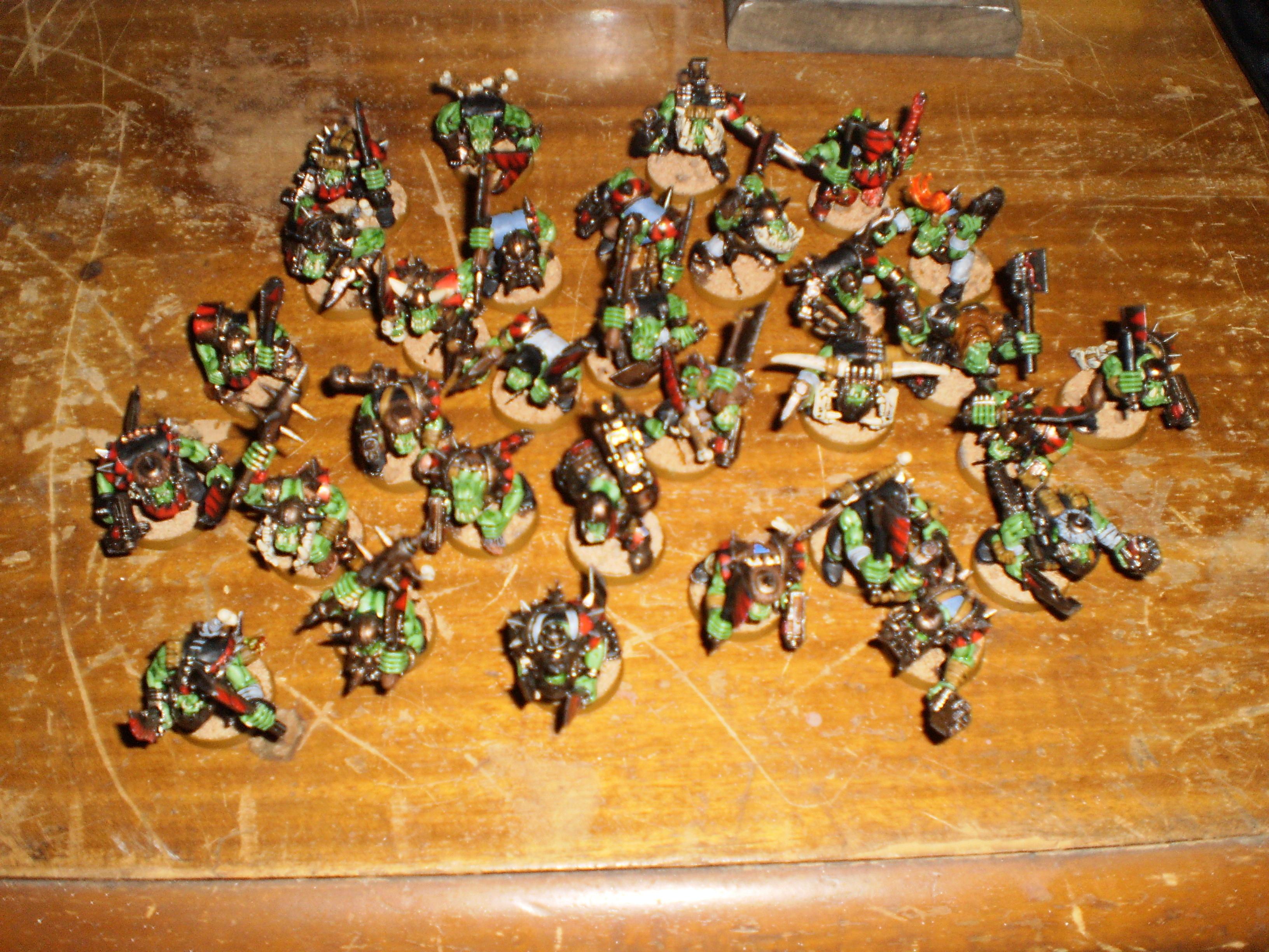Orcs, Orks, Skarboys, Space Orcs, Space Orks, Warhammer 40,000