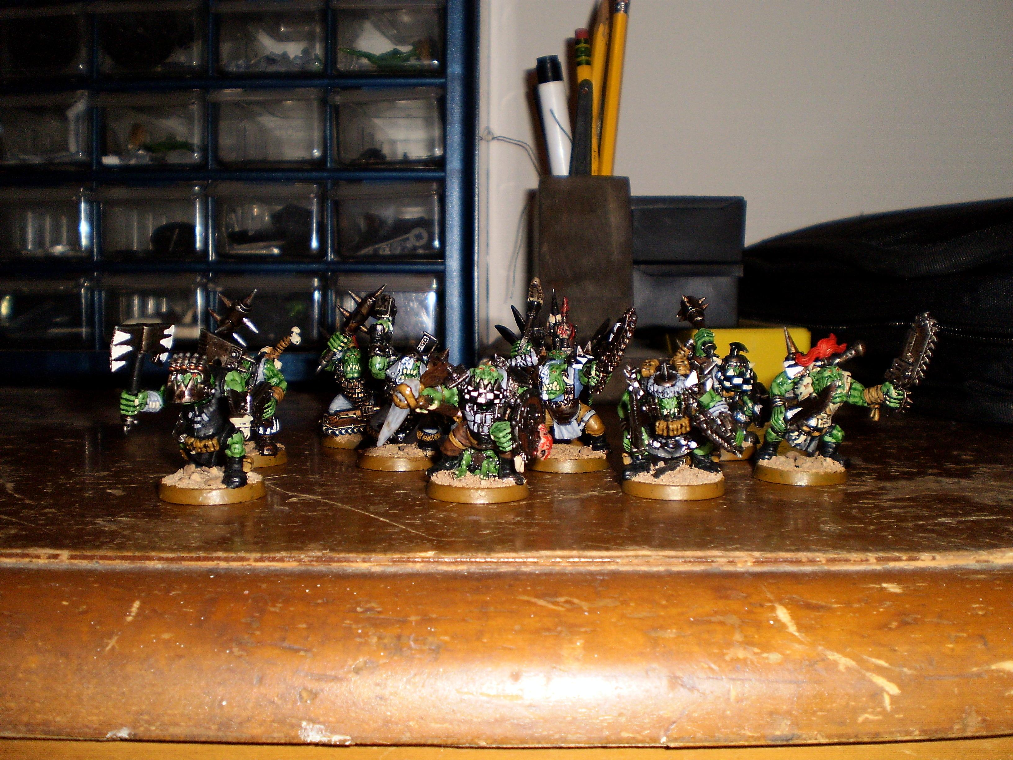 Orcs, Orks, Skarboyz, Space Orcs, Space Orks, Warhammer 40,000