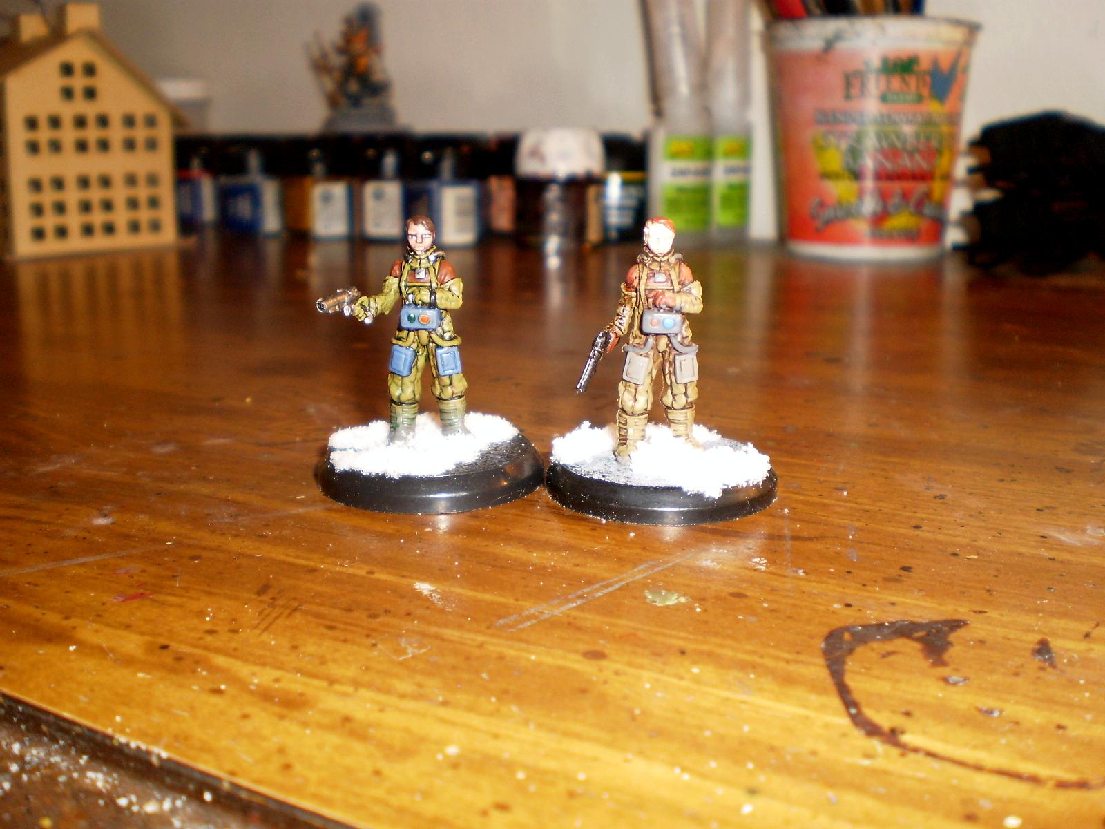 AT-43, Games Workshop, Homemade Terrain, Imperial Guard, Karmans, Prepainted Miniatures, Prepaints, Rackham, Red Blok, Repainting, Repainting Prepainted Miniatures, Repaints, Size, Terrain
