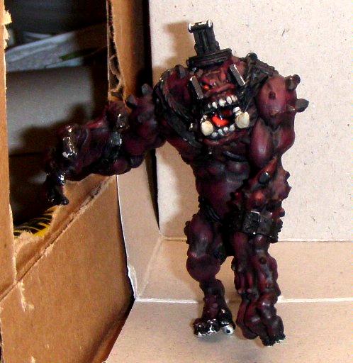 Dire Troll Blitzer, Hordes, Trollbloods, Work In Progress