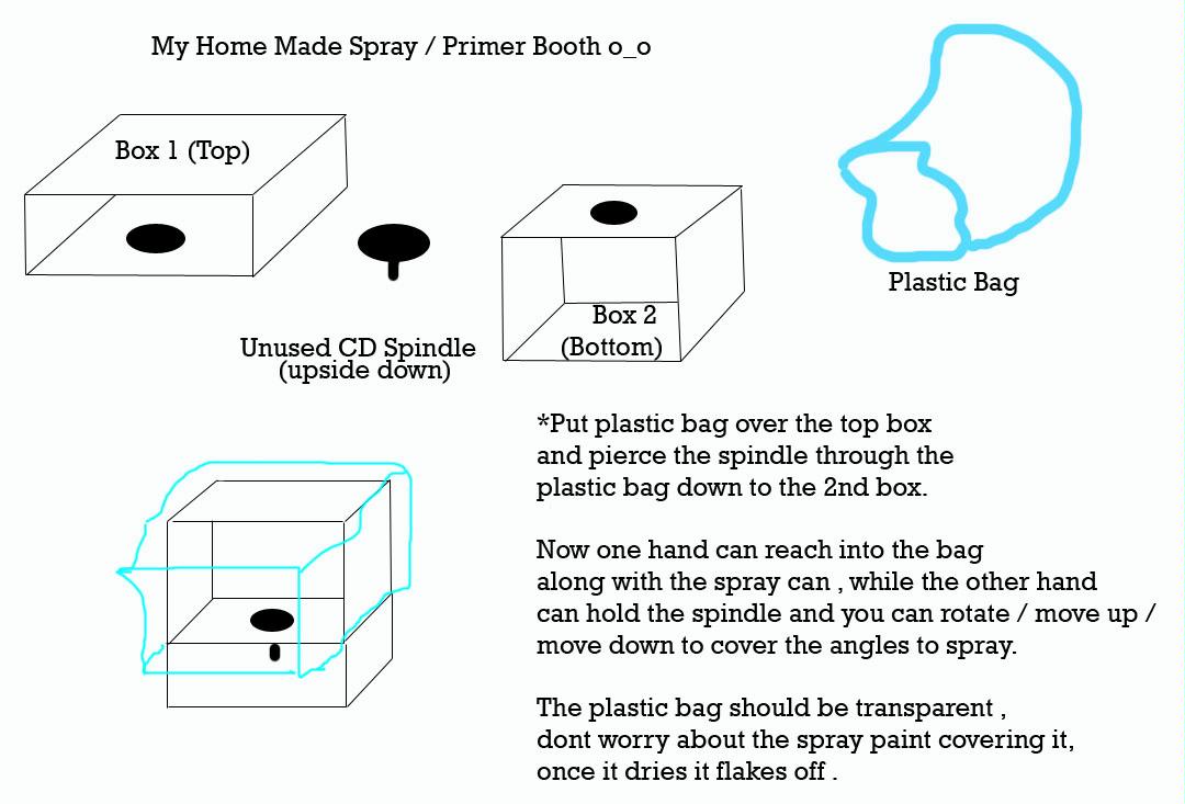 Spray booth!
