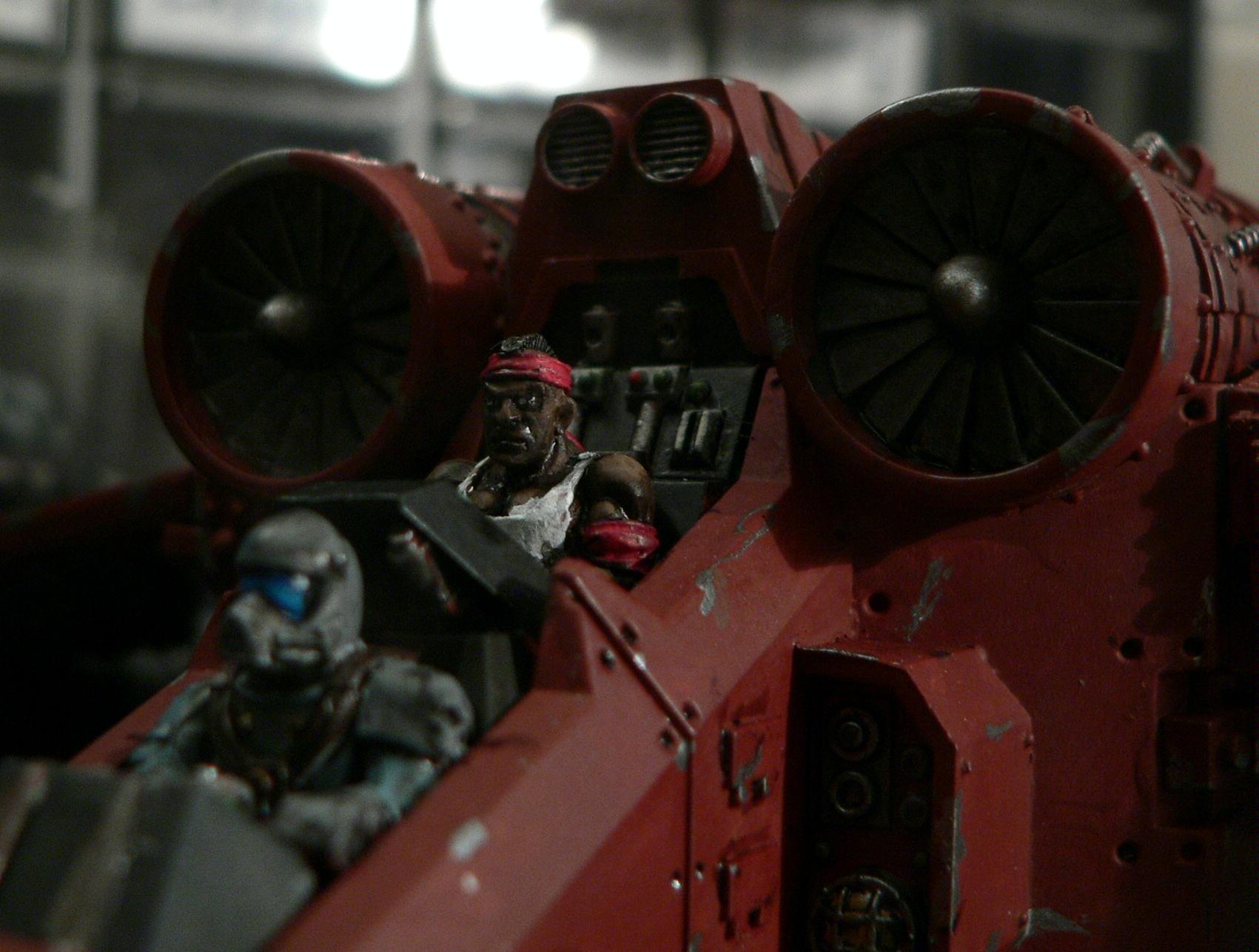 Catachan, Cockpit, Imperial Guard, Mars, Pilots, Valkyrie, Vendetta, Warhammer 40,000