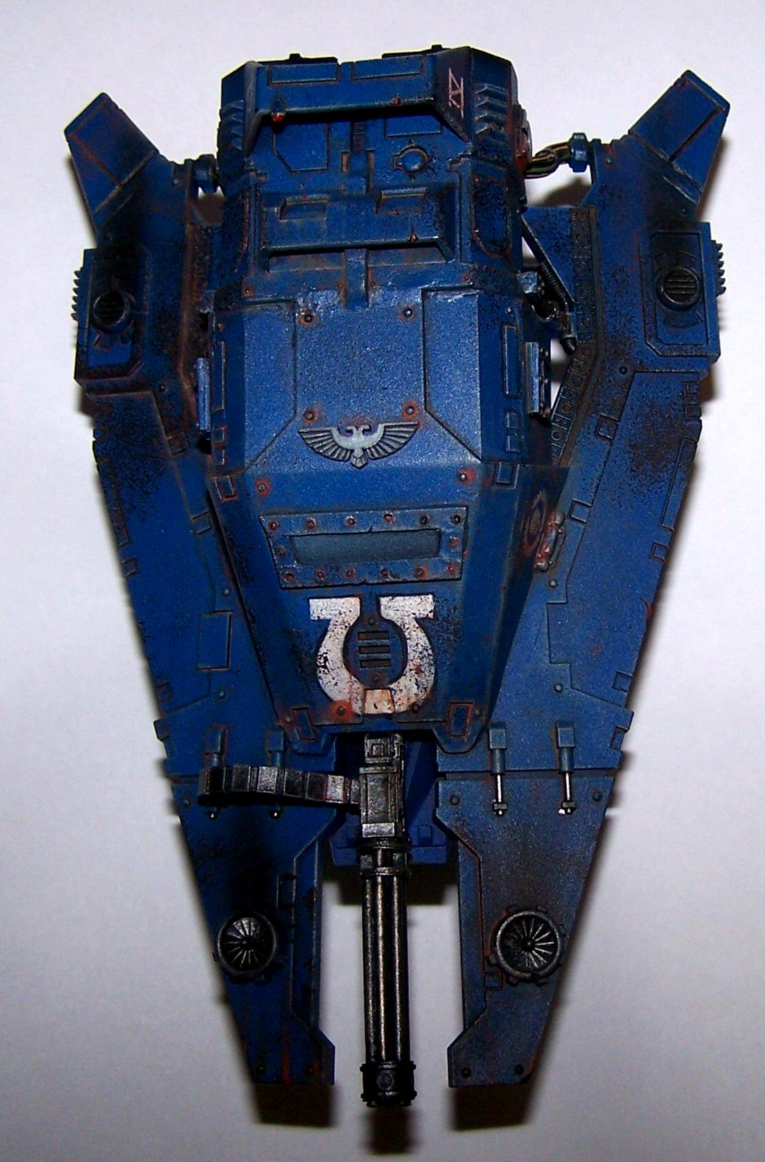 Conversion, Land Speeder, Space Marines, Tempest, Ultramarines - Ultra ...