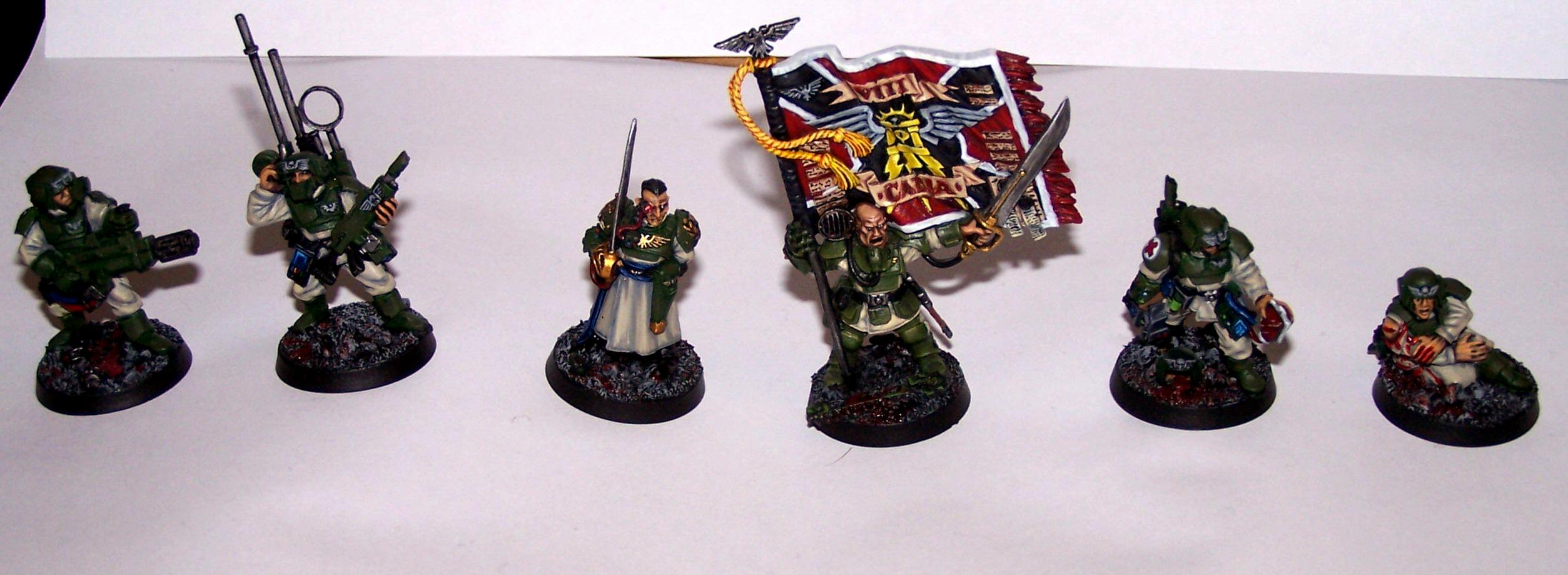 Cadians, Command Squad, Imperial Guard