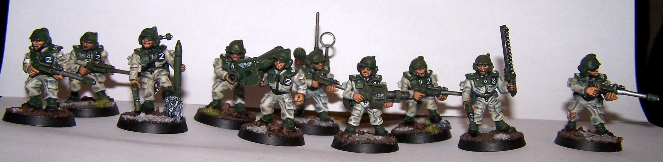 Cadians, Imperila Guard, Retro Cadians, Rogue Trader