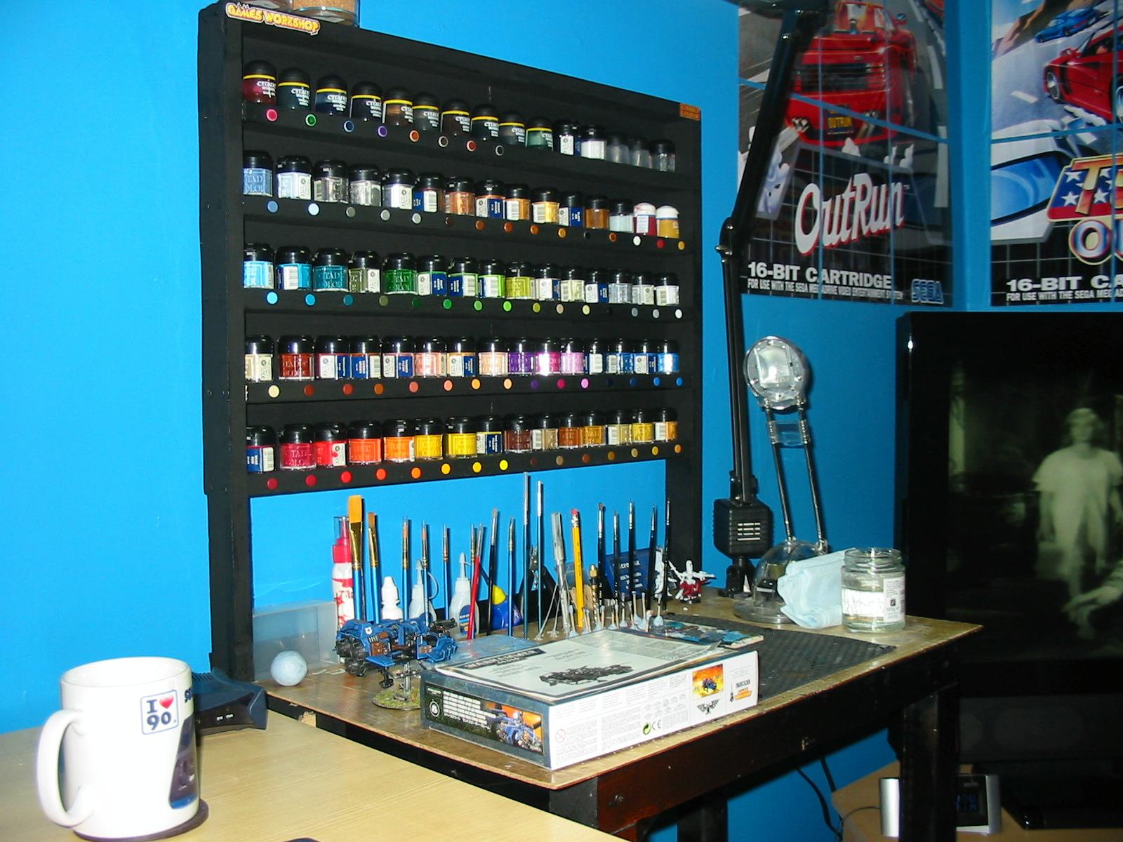 My Painting Desk, My Painting Desk