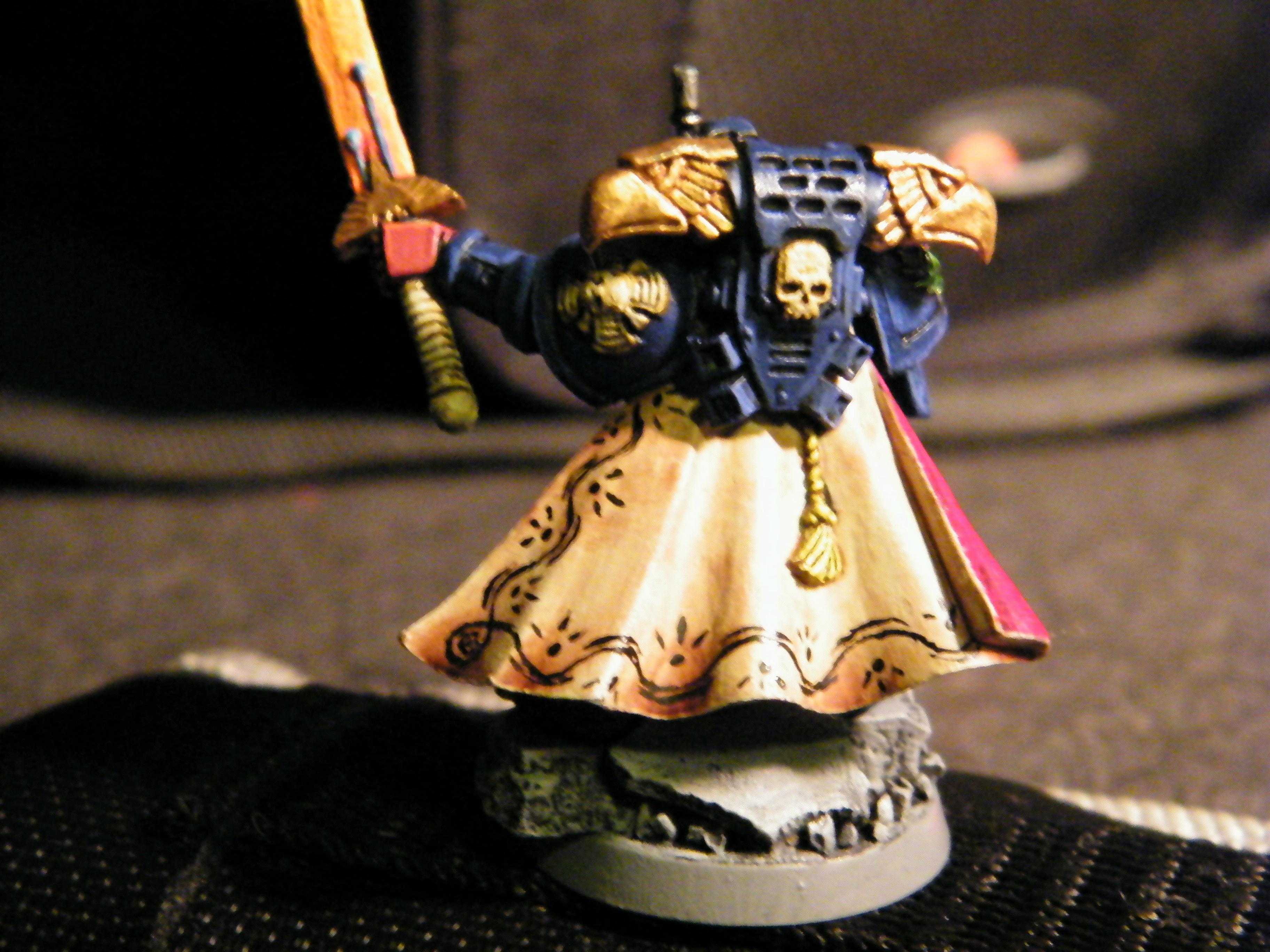 Captain, Crimson Fist., Space Marines, Wahammer 40k