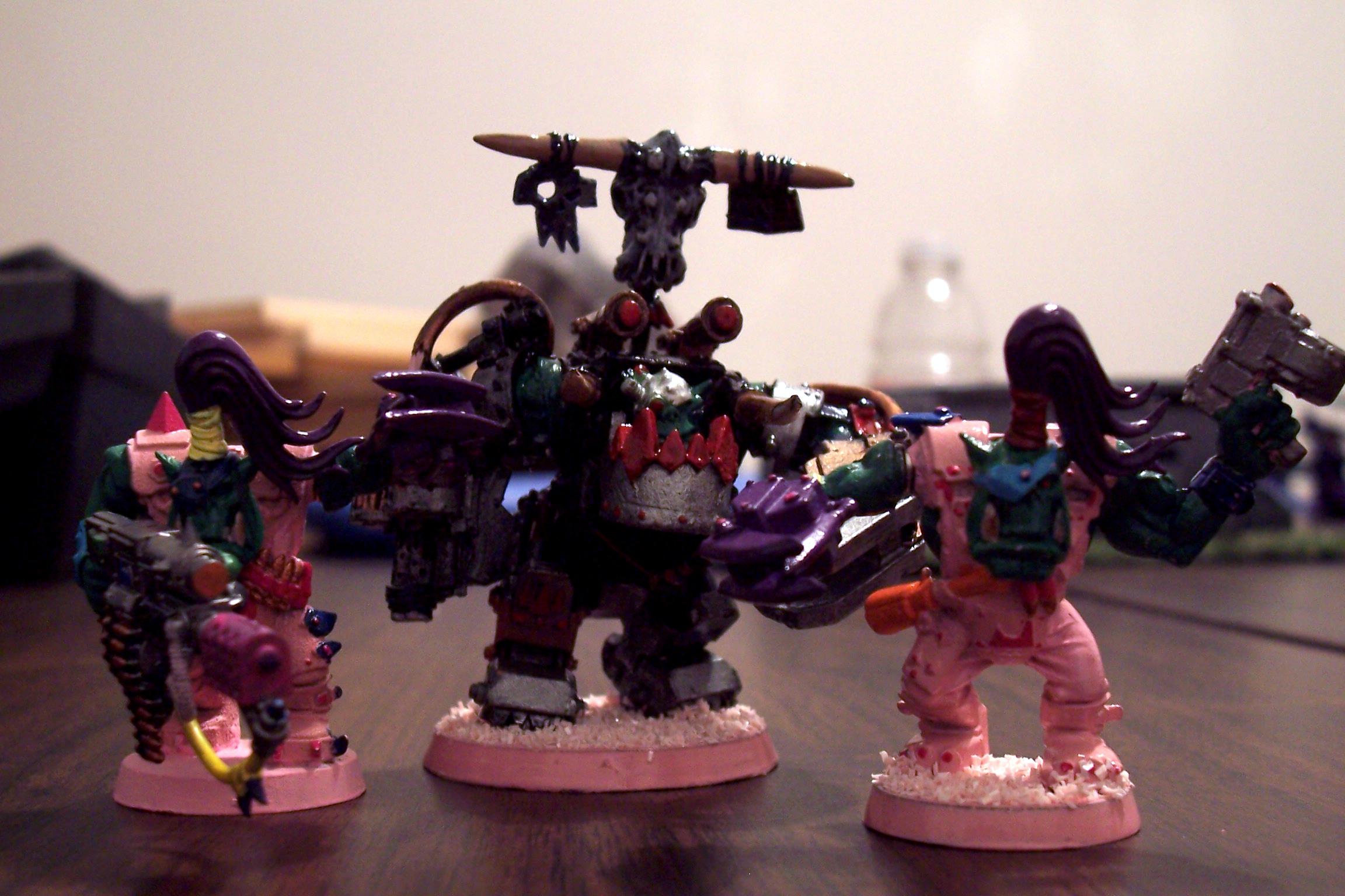 Ghazghkull with Friends