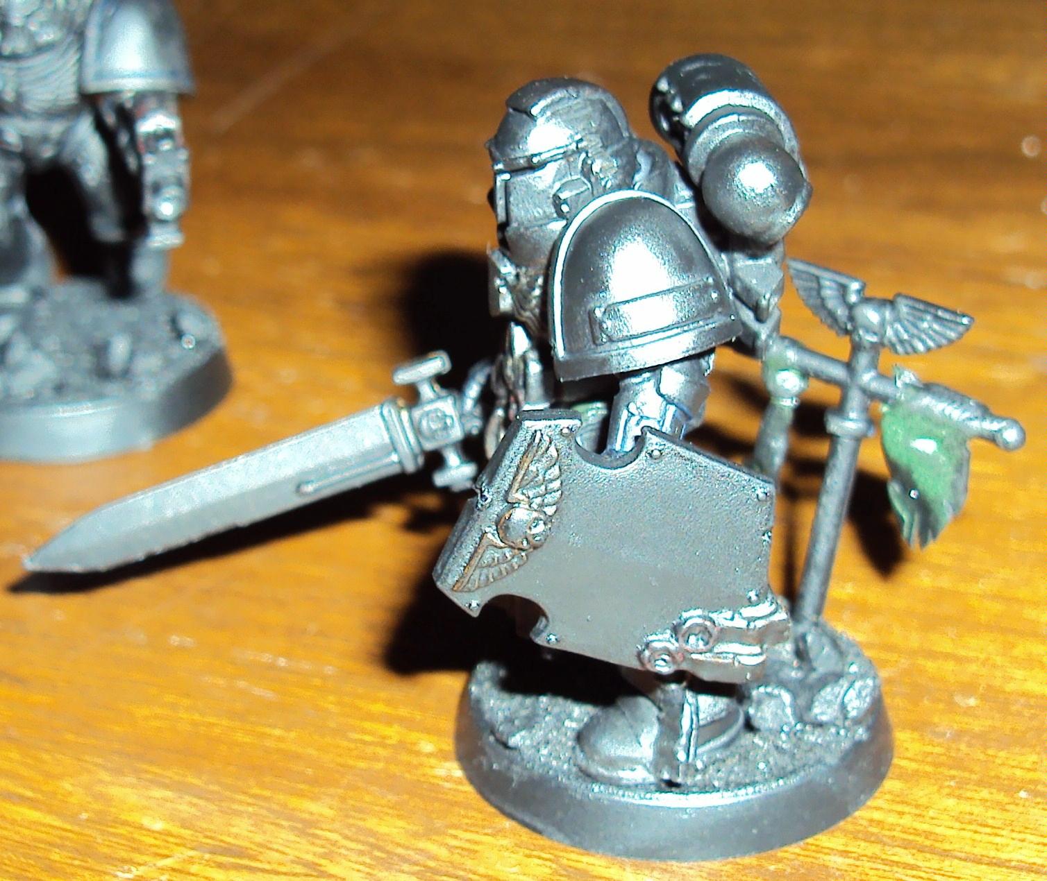 Emperor's Champion, Space Marines, Warhammer 40,000, Work In Progress
