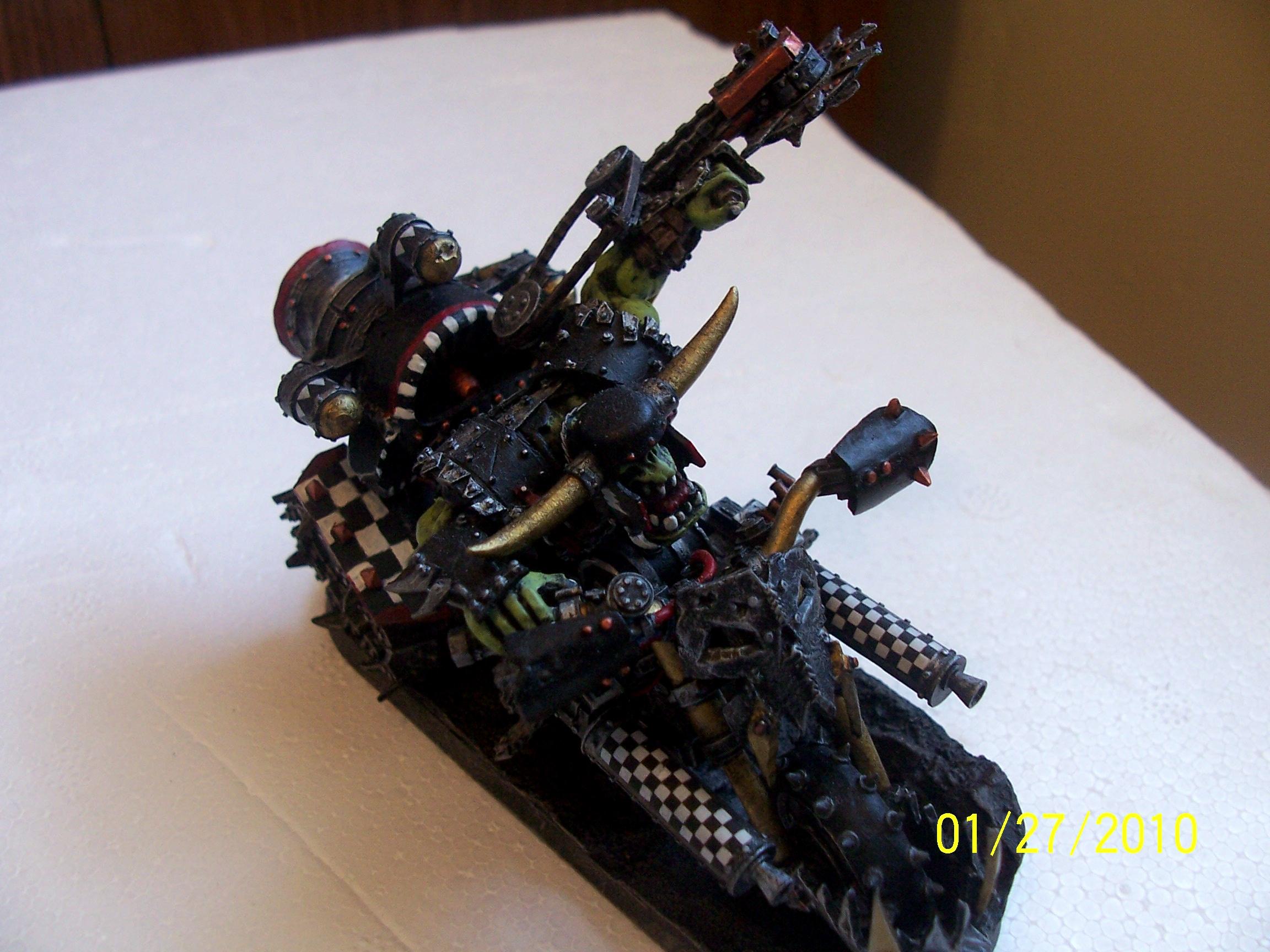 Forge World, Forgeworld Forge World, Ork Warbike Forgeworld Goff, Orks, Warbike, Warboss
