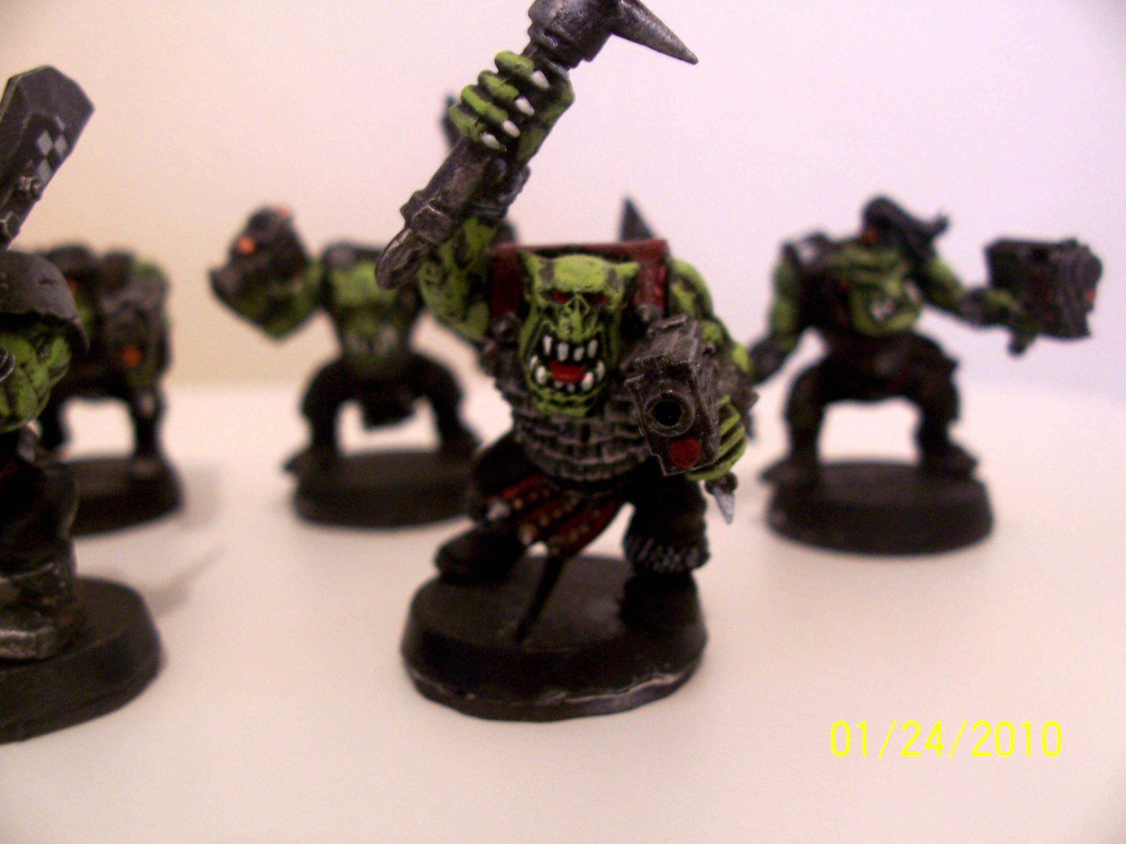 Boy, Goff, Orks, Goff Boyz