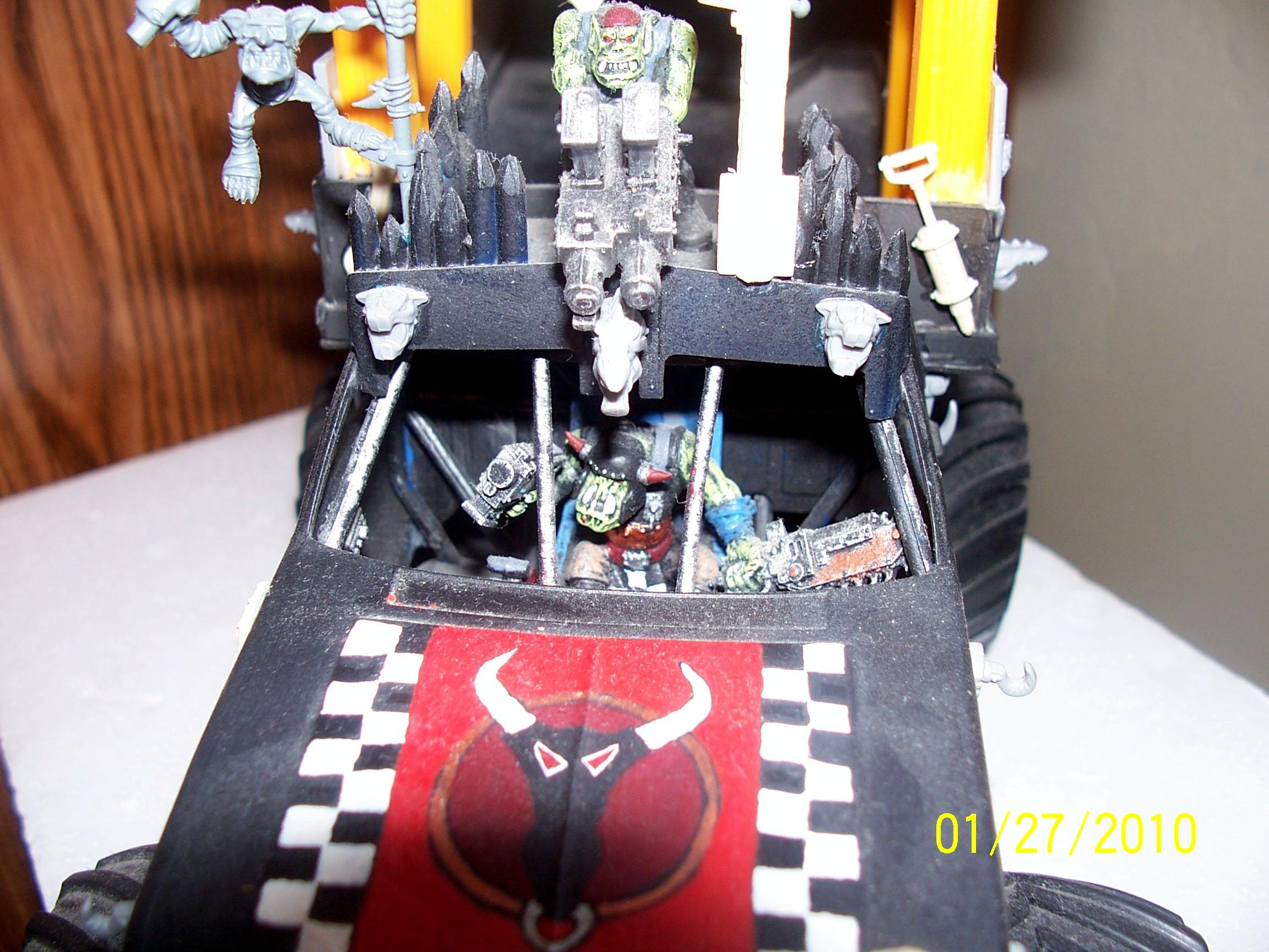 Battlewagon, Ork Battlewagon, Orks, Work In Progress