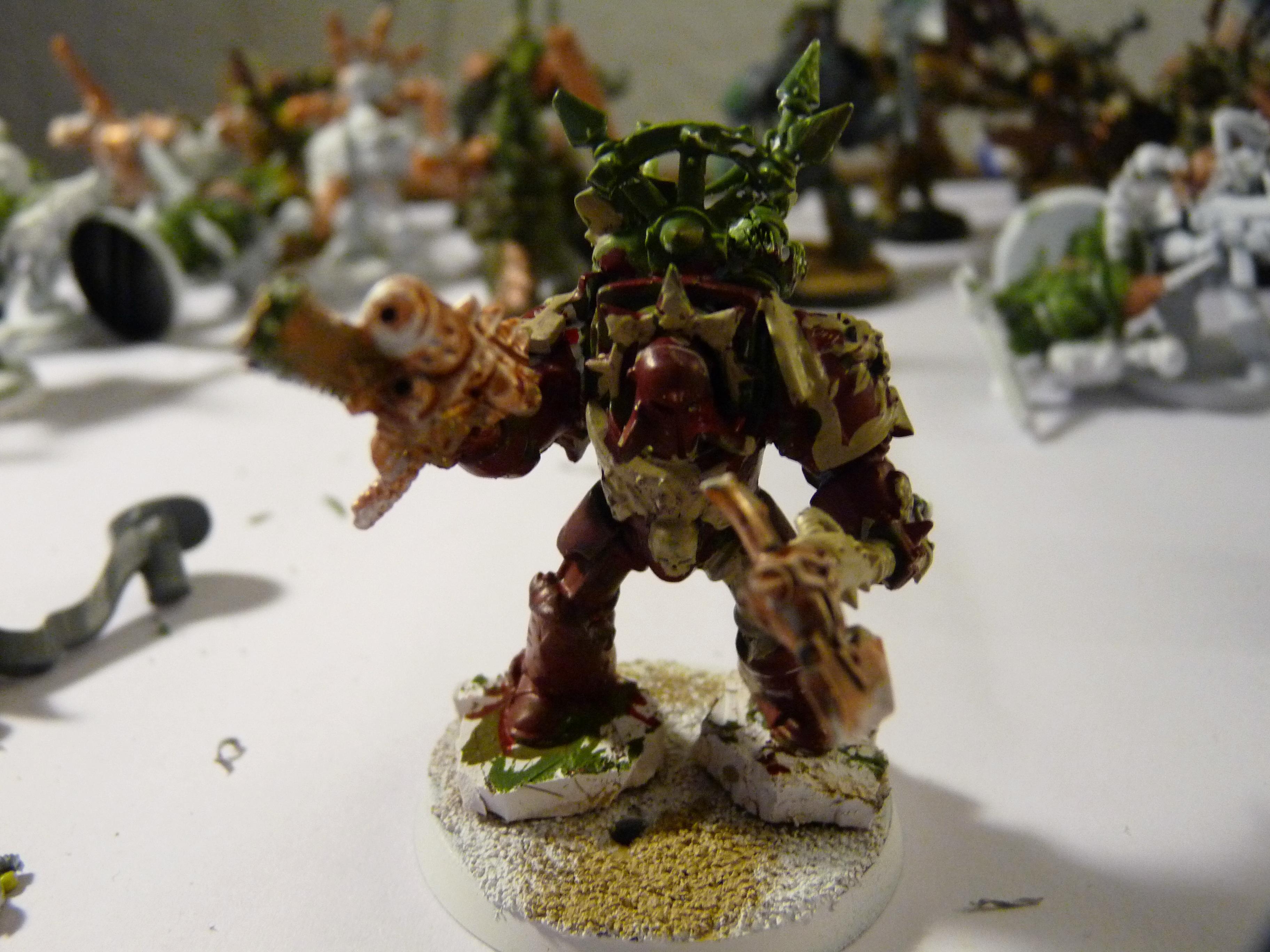 Chaos, Chaos Space Marines, Conversion, Daemon Prince, Nurgle, Winged