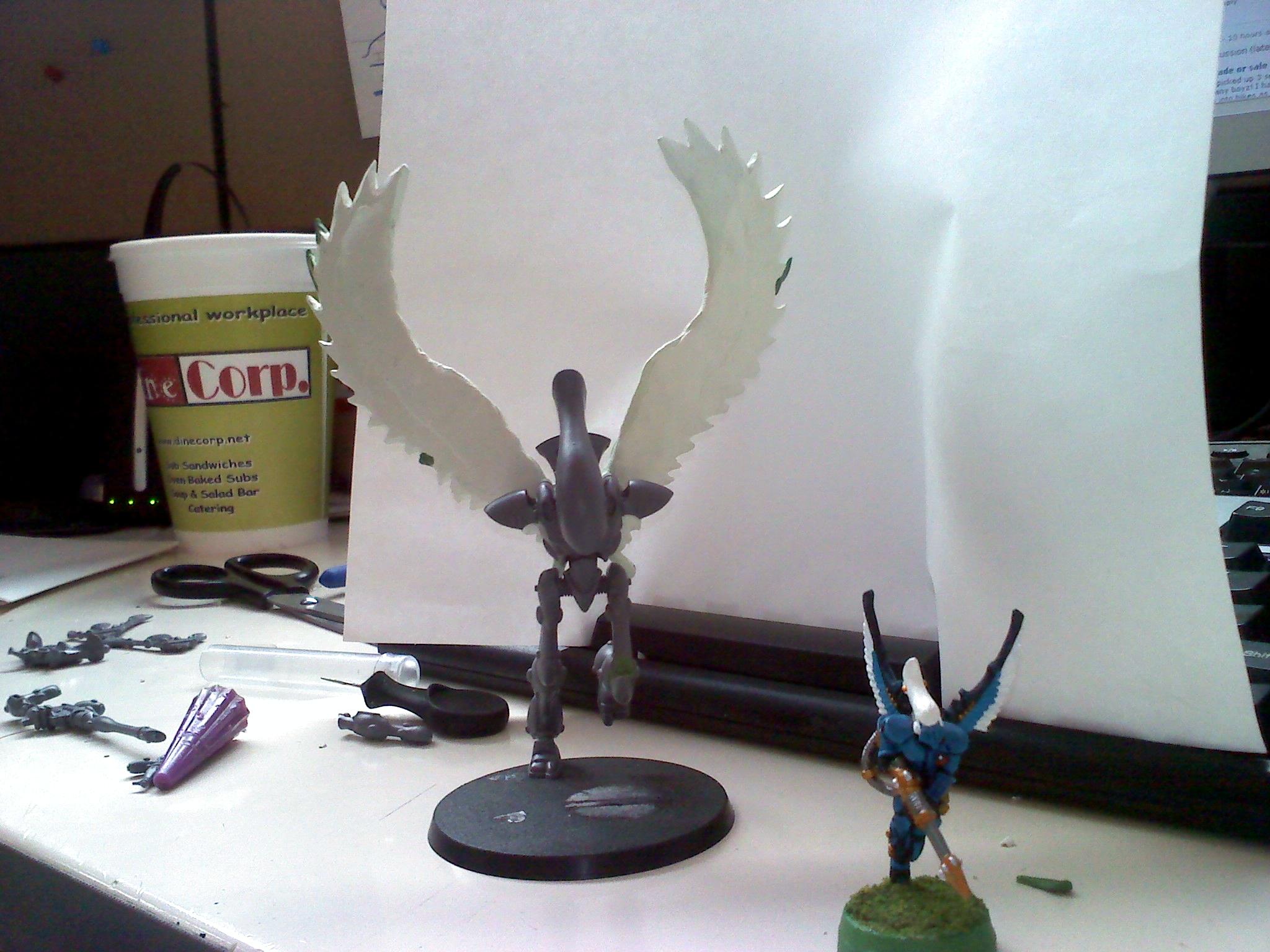 Eldar, raithhawk Front P3 WIP