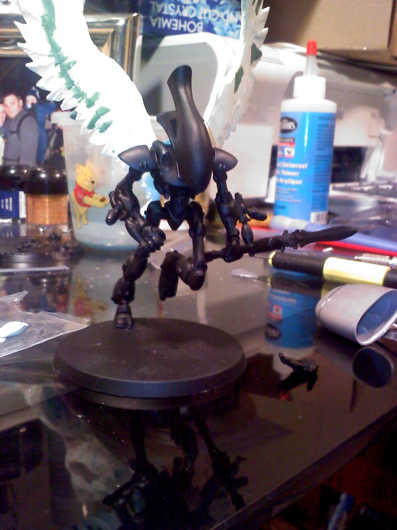 Conversion, Eldar, Scratch Build, Swooping Hawks, Work In Progress, Wraithhawk, Wraithlord