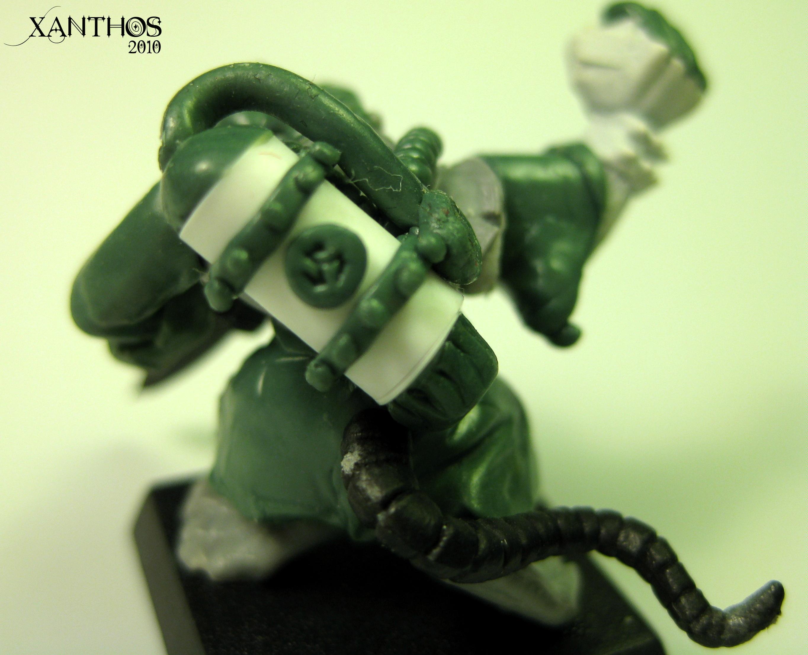 Globadier, Greenstuff, Skaven, Work In Progress