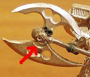 Axe detail
