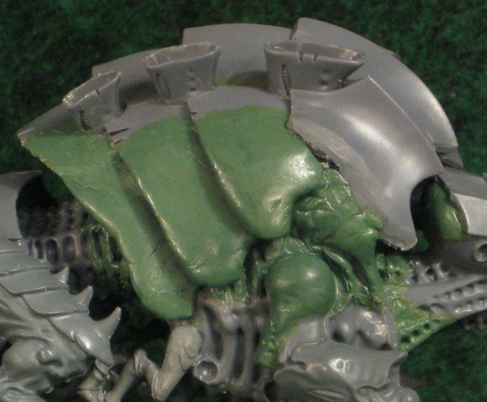 Greenstuff, Tervigon, Tyranids, Warhammer 40,000, Work In Progress