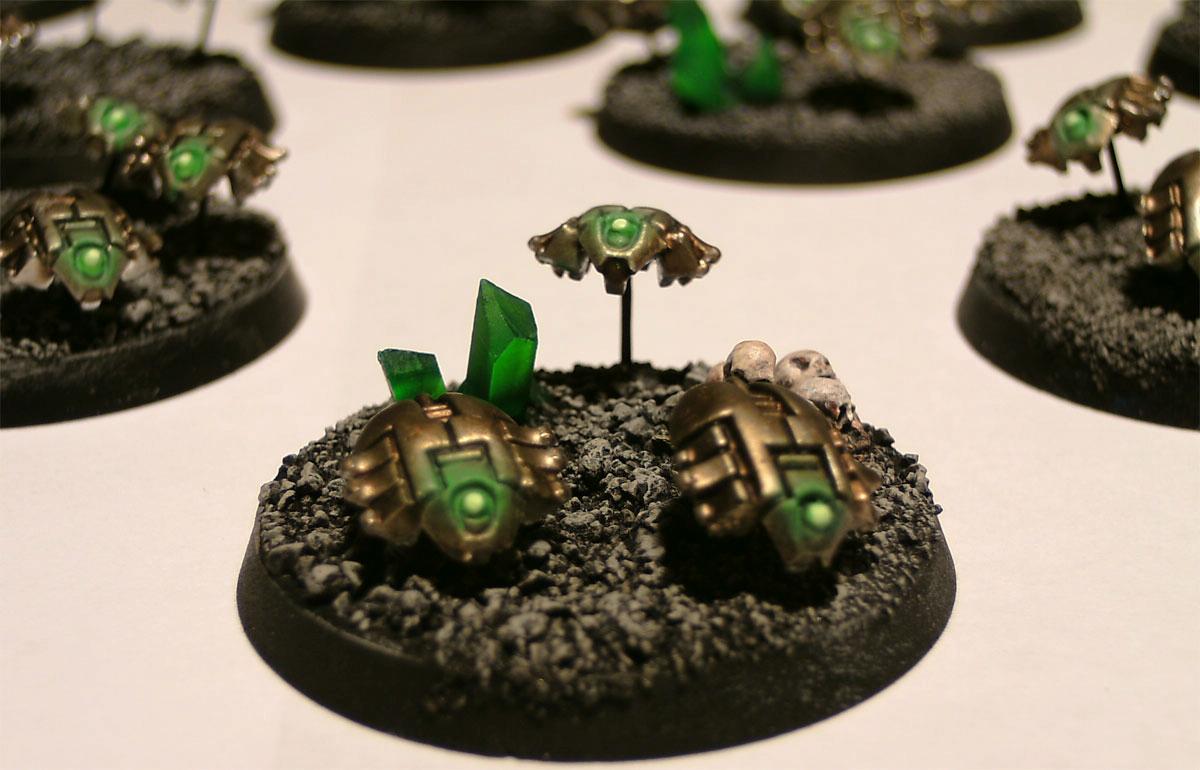 Airbrush, Crystals, Necrons, Scarabs
