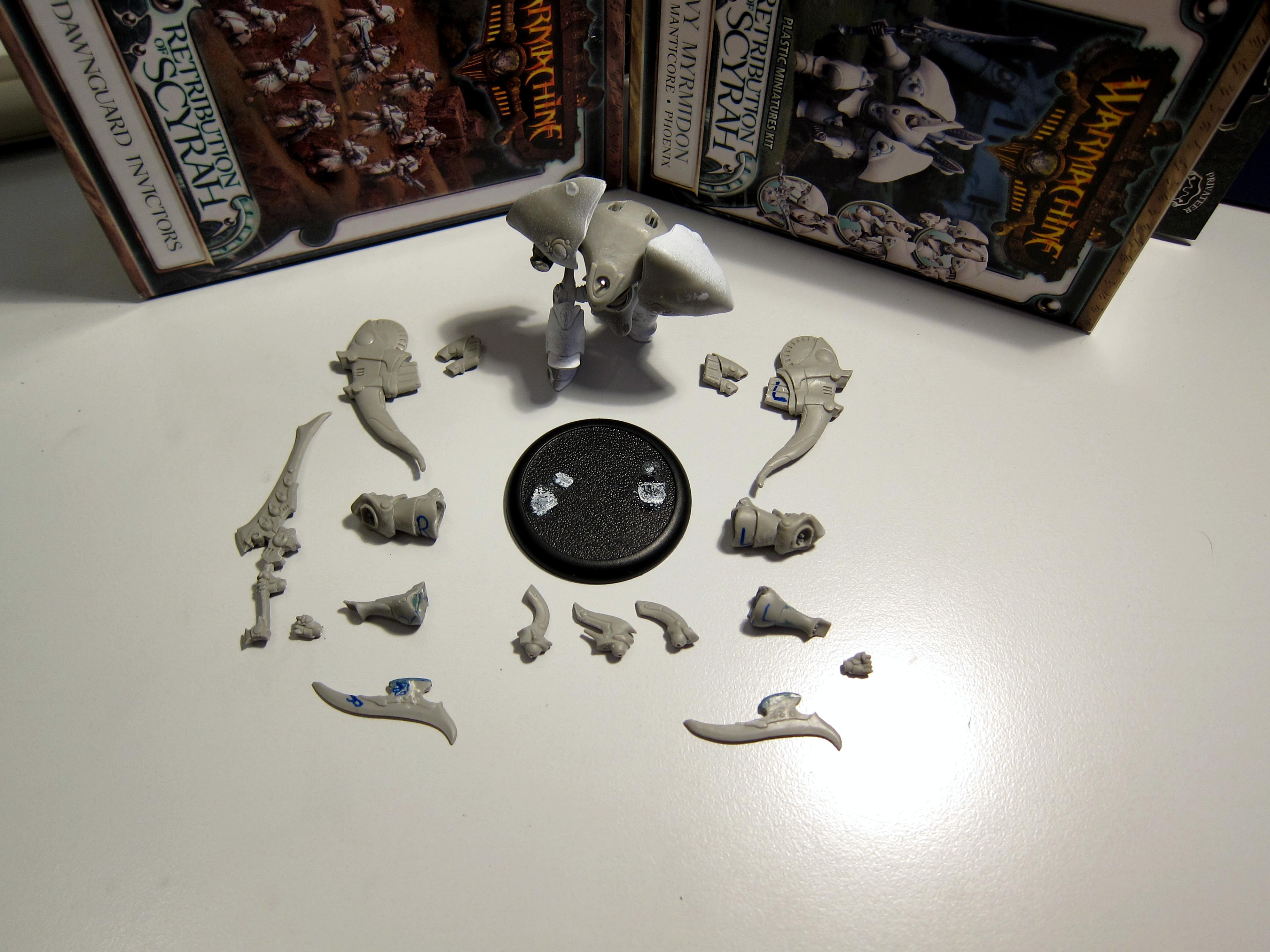Myrmidon, Retribution, Retribution Of Scyrath, Scyrath, Warjack, Warmachine