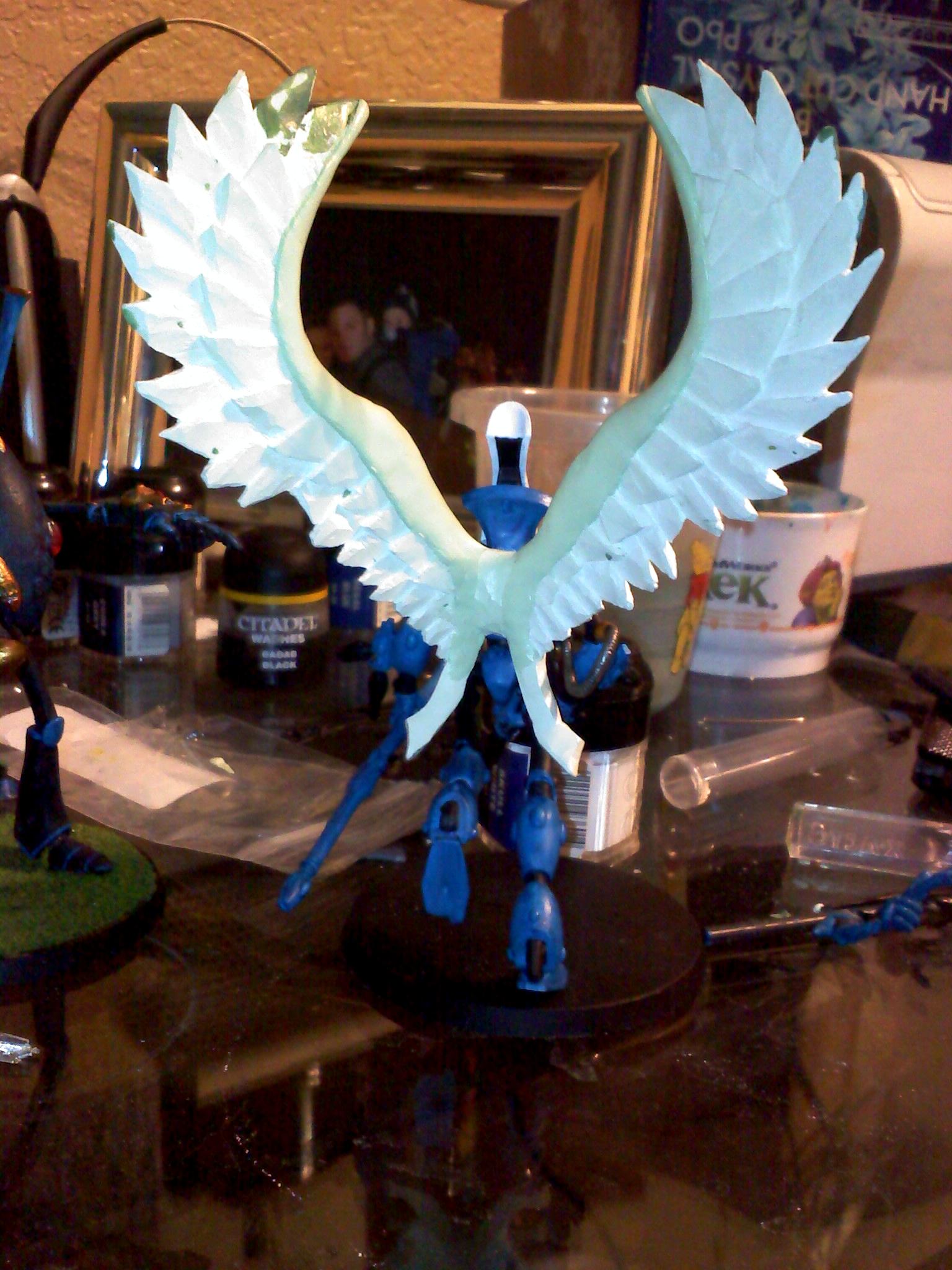 Conversion, Eldar, Warhammer 40,000, Work In Progress, Wraithlord