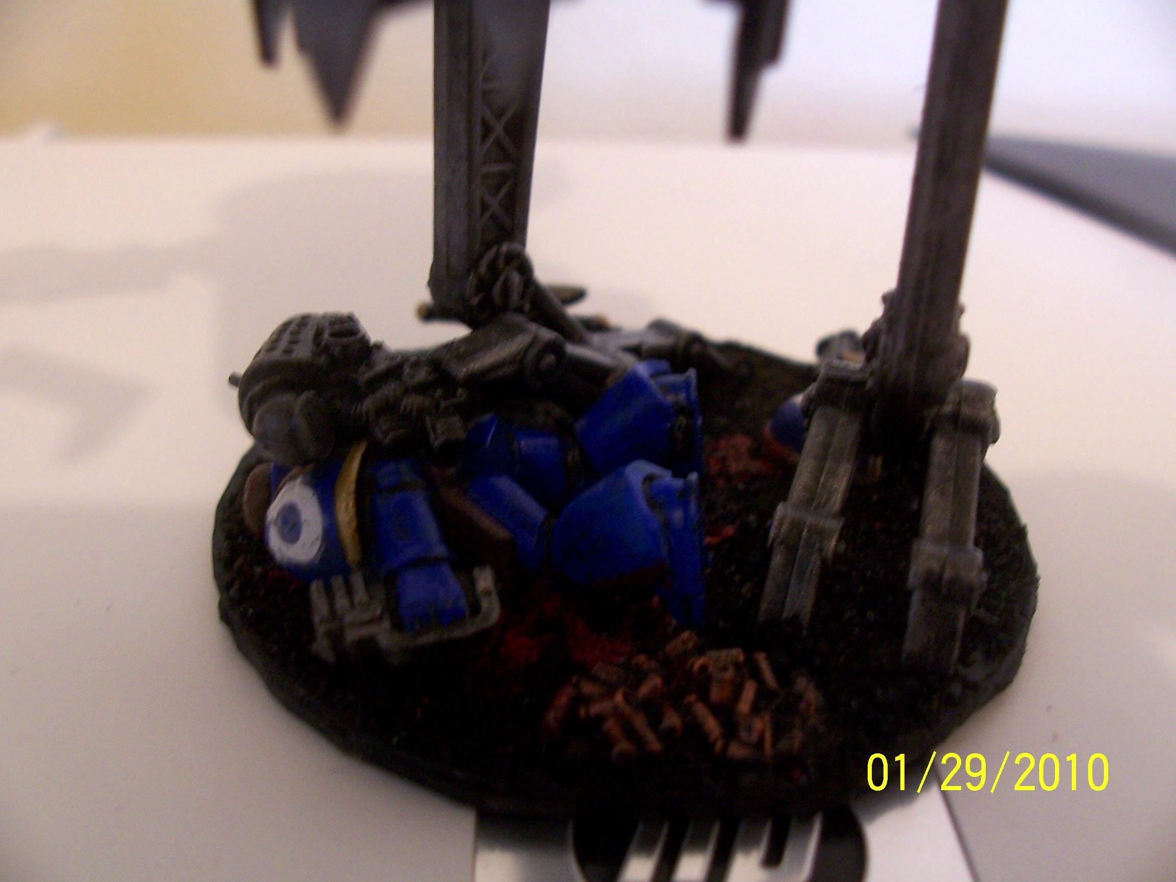 Goff, Homemade, Killa Kan, Orks, Ultramarines, Warhammer 40,000