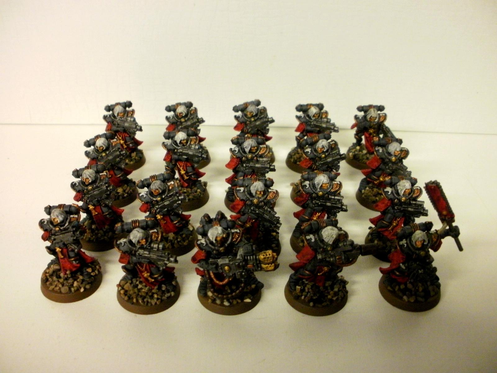 Sisters Of Battle, Sister Squad Green - The Line
